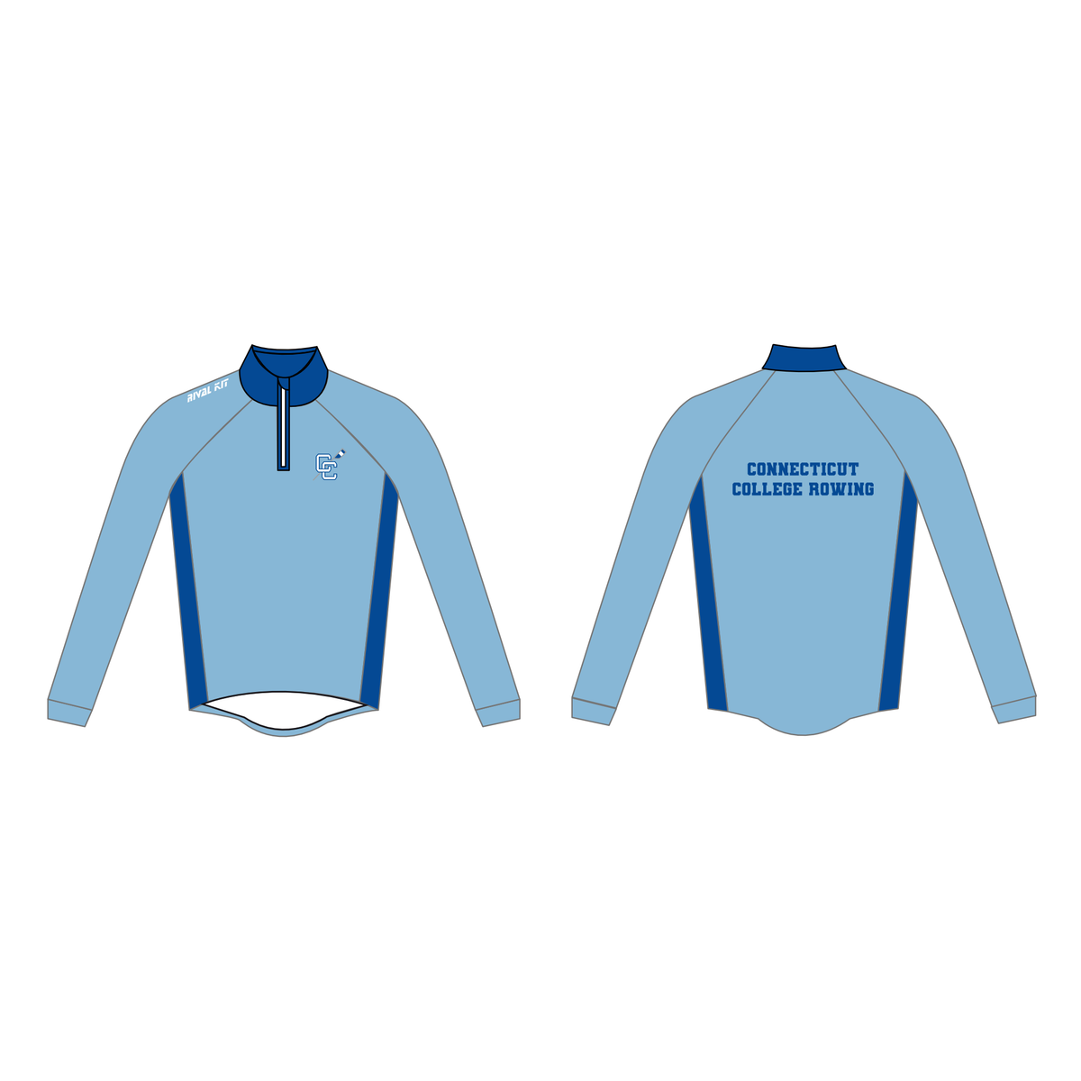 Connecticut College THERMAL Splash Jacket