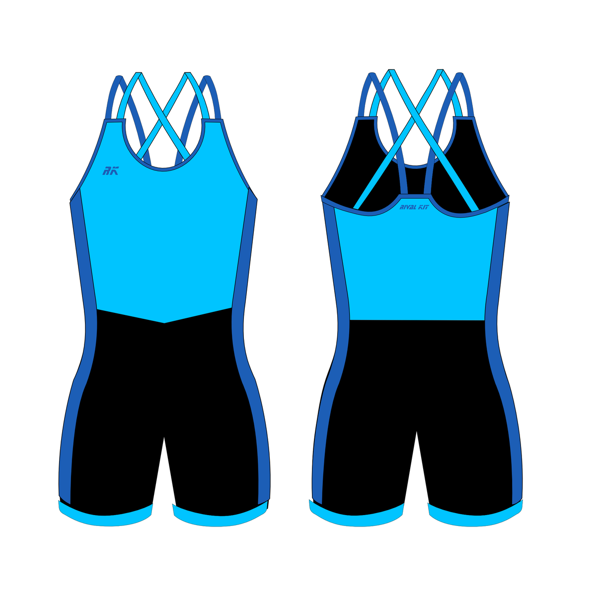 Rival Kit Autumn 2026 Strappy AIOX Sea Blue