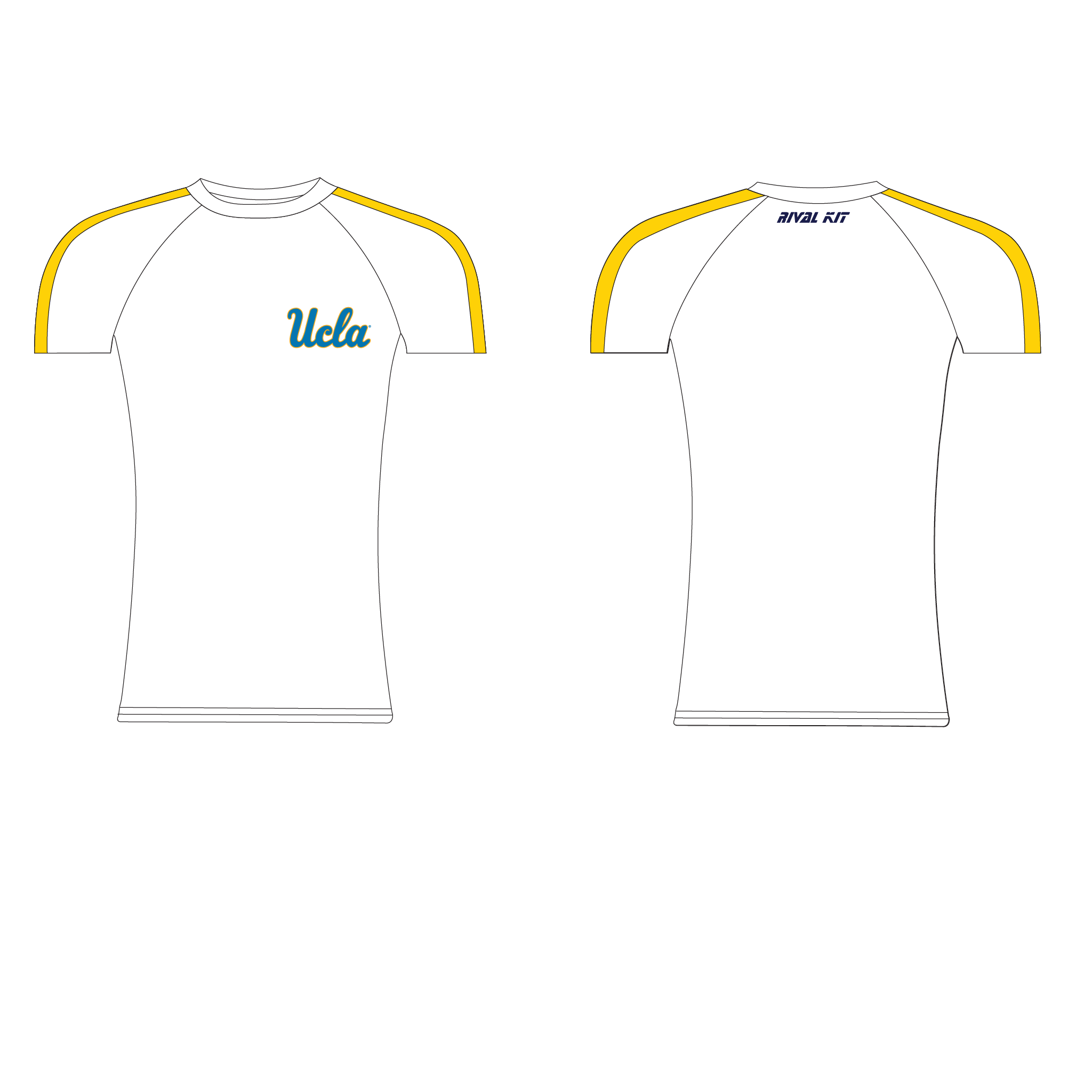 UCLA Short Sleeve Base-Layer