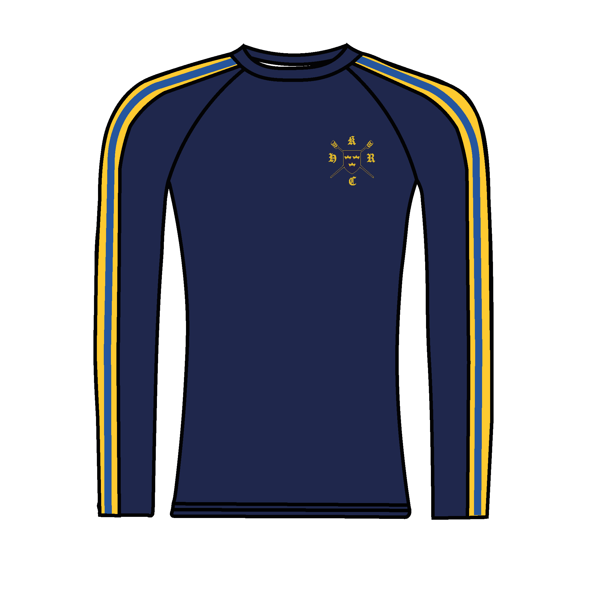 Hull Kingston Rowing Club Racing Long Sleeve Base Layer