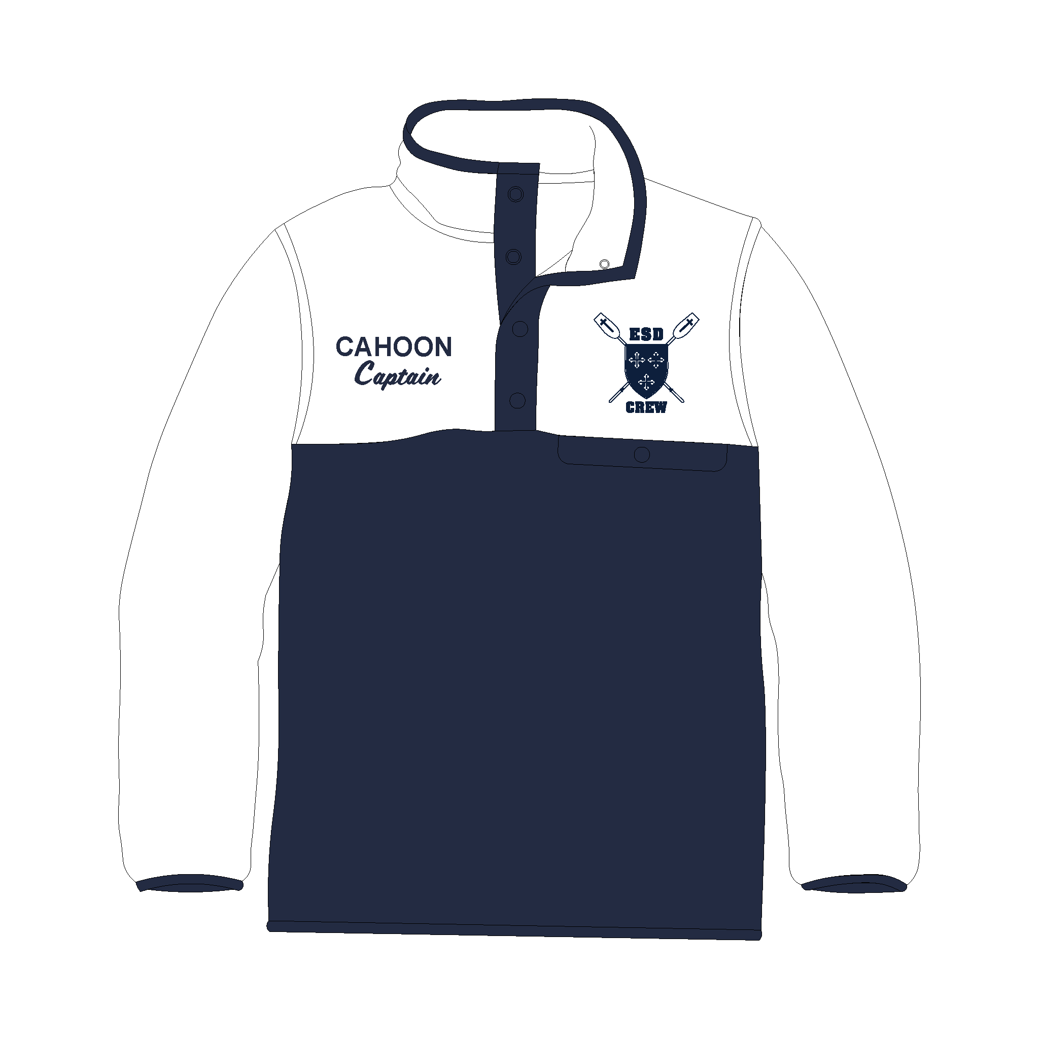 ESD Rowing Team Pocket Fleece