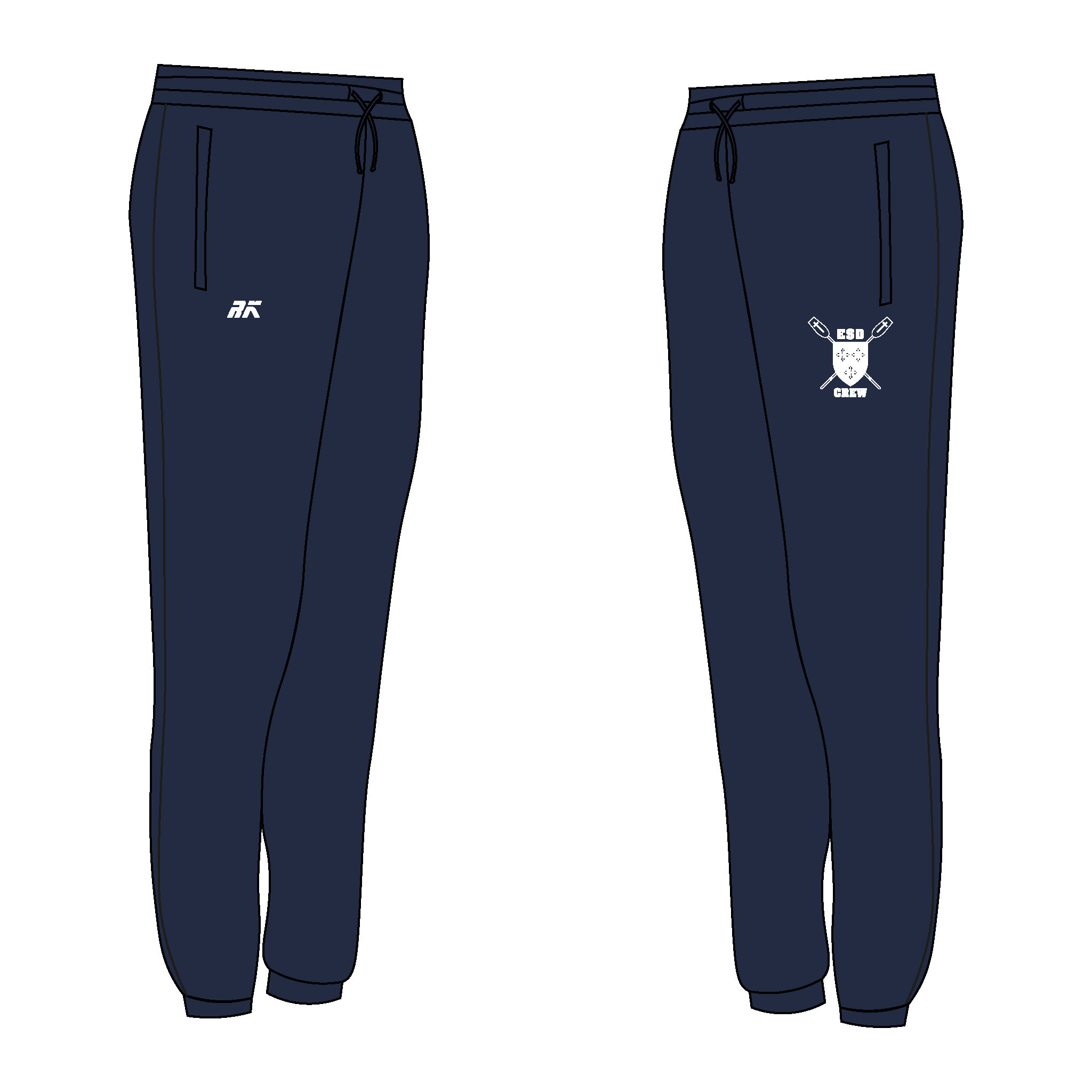 ESD Rowing Team Bespoke Joggies