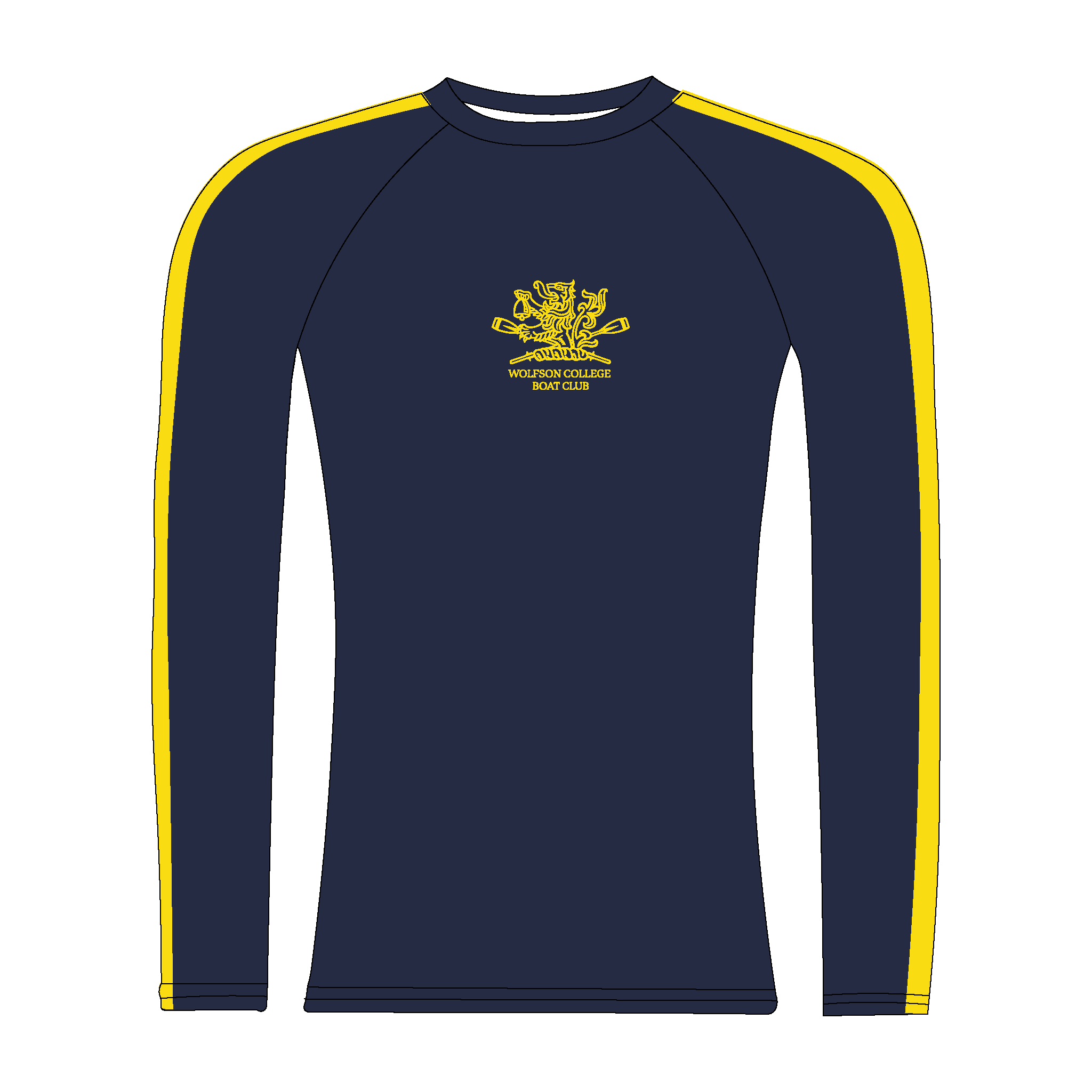 Wolfson College Cambridge BC Long Sleeve Base-Layer 1