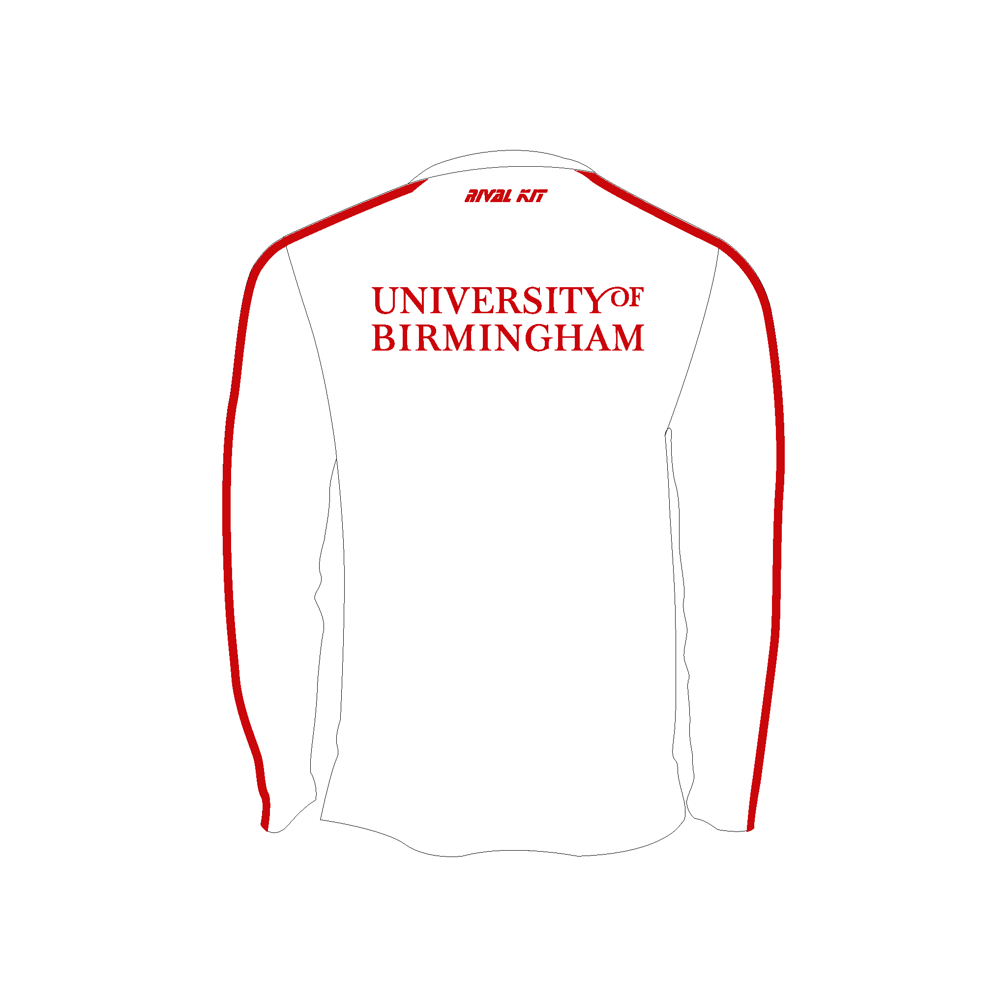 Birmingham Rowing Club Bespoke Long Sleeve Gym T