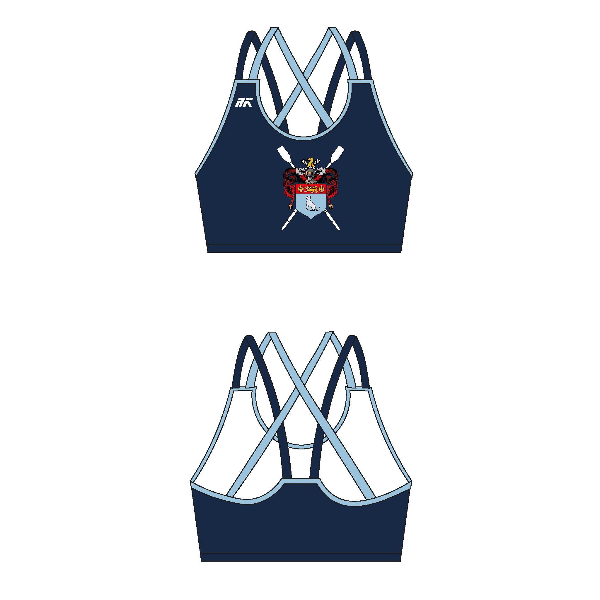 Sudbury RC Strappy Back Sports Bra