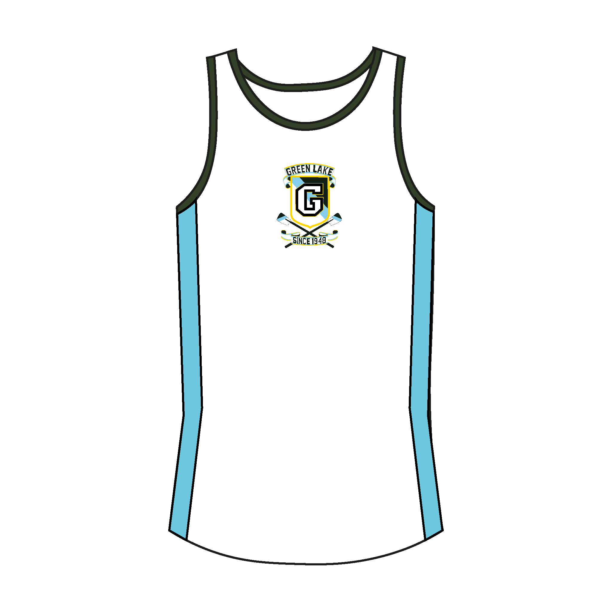 Green Lake Crew Gym Vest