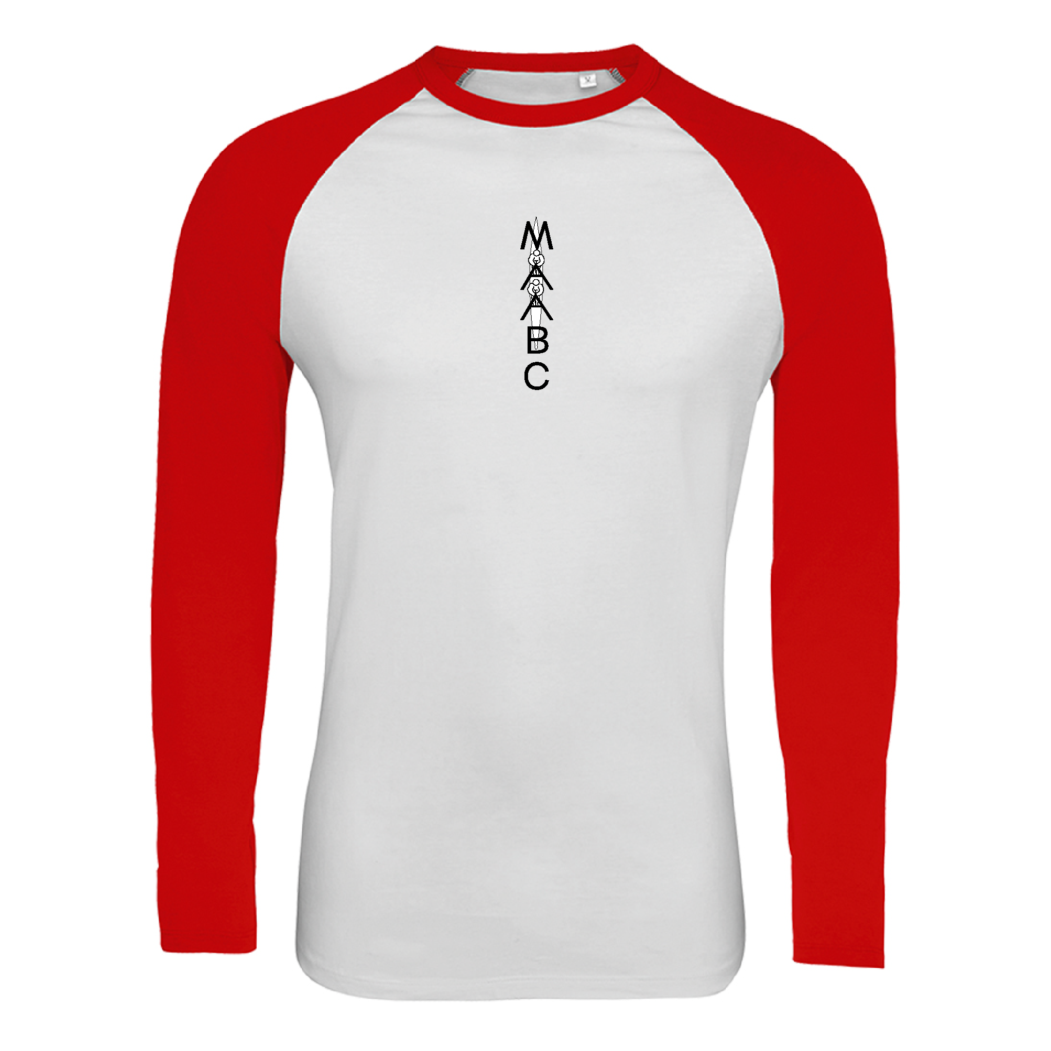MAABC Contrast Long Sleeve T-Shirt