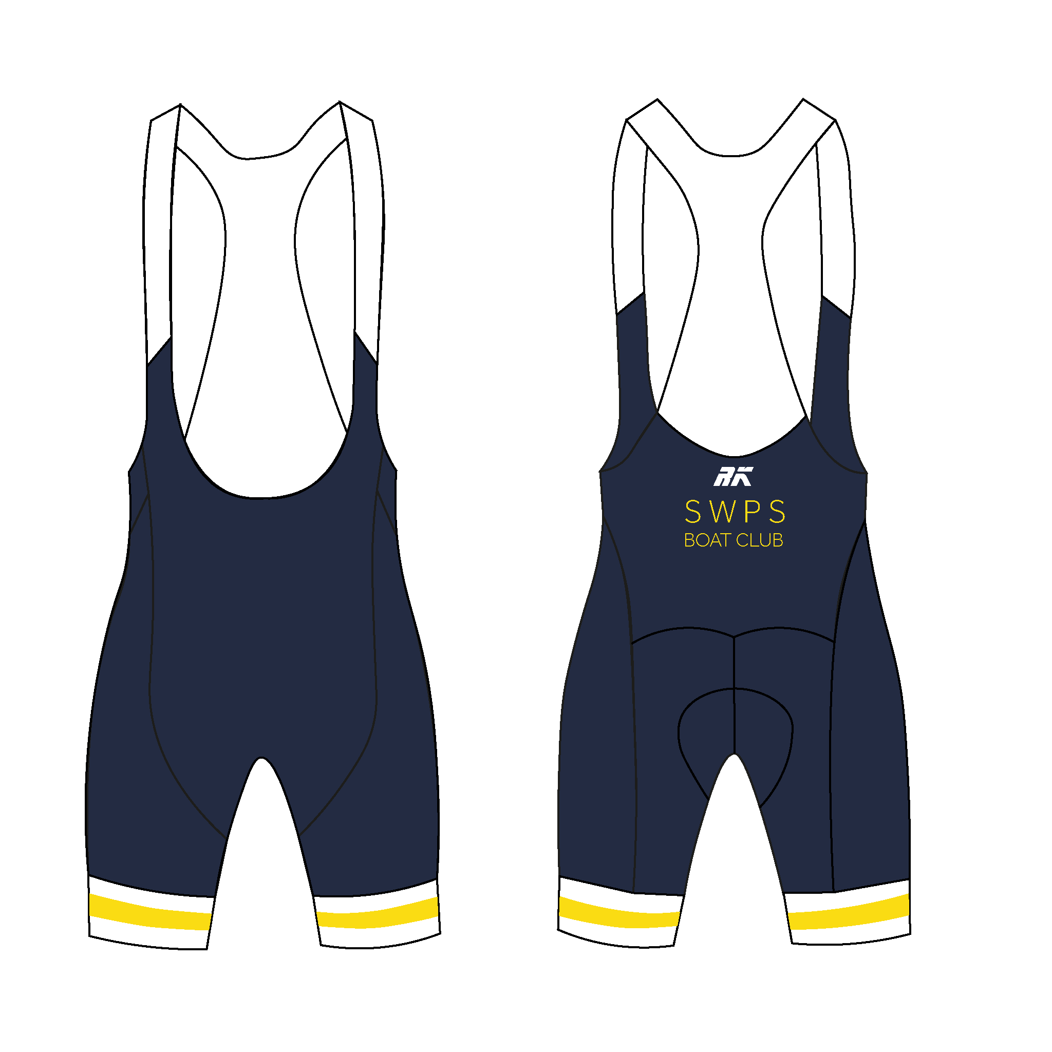 Sir William Perkins's School Boat Club Bib Shorts