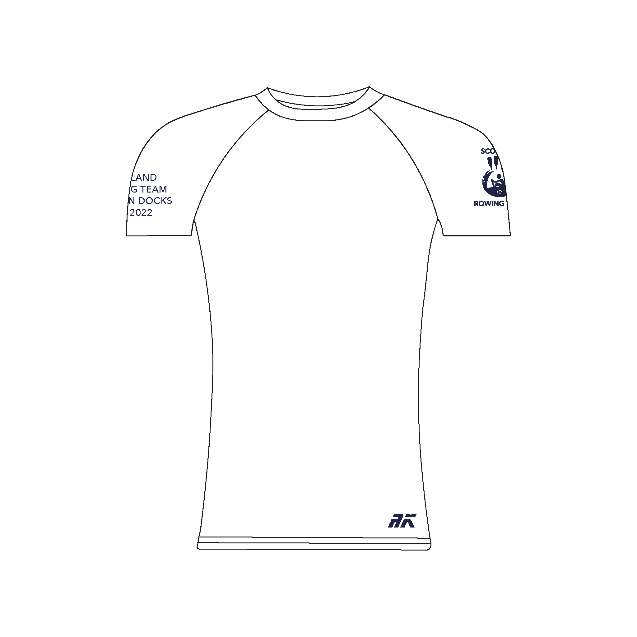 Scotland Team HIR 2022 Short Sleeve Base-Layer