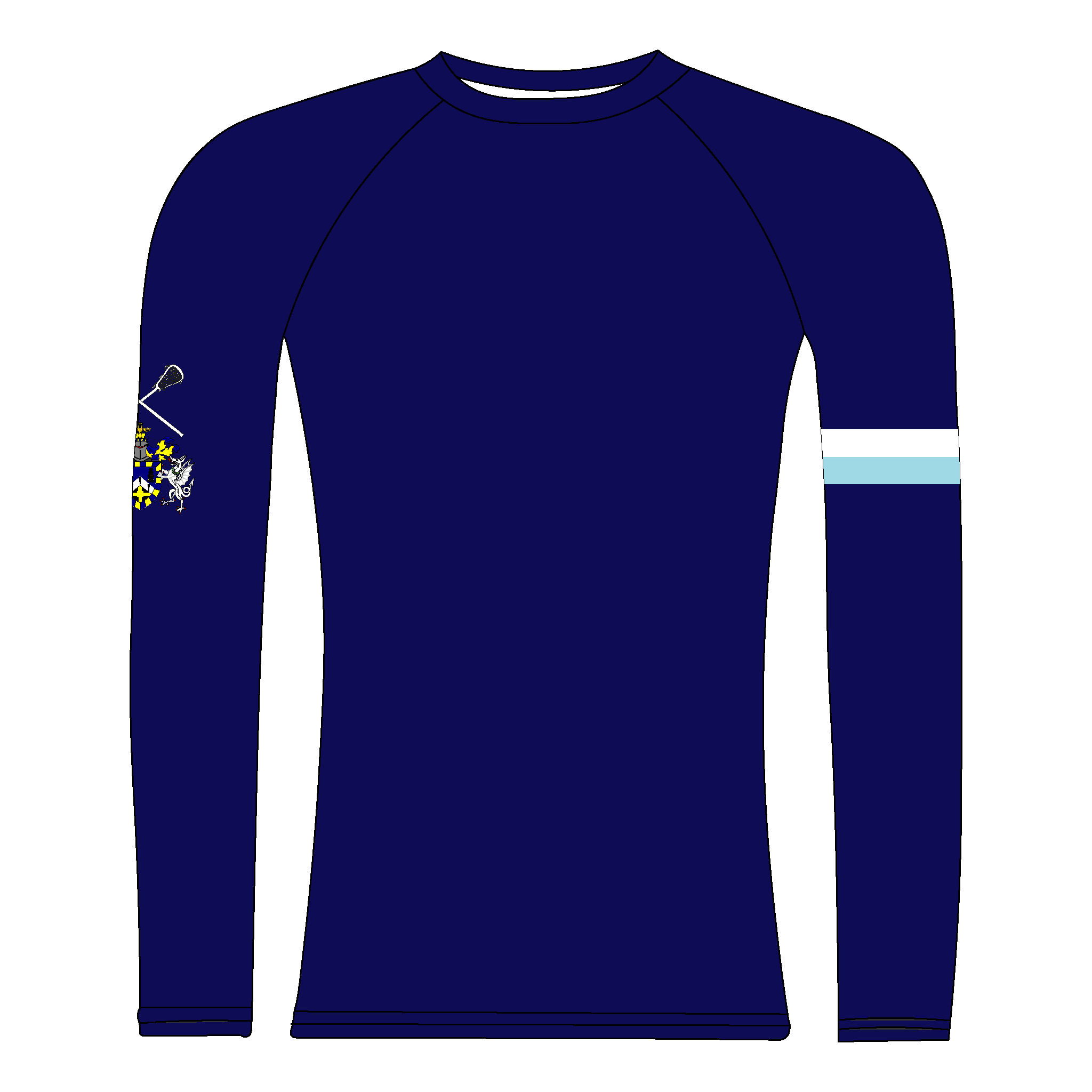 QMUL Lacrosse Club Long Sleeve Baselayer