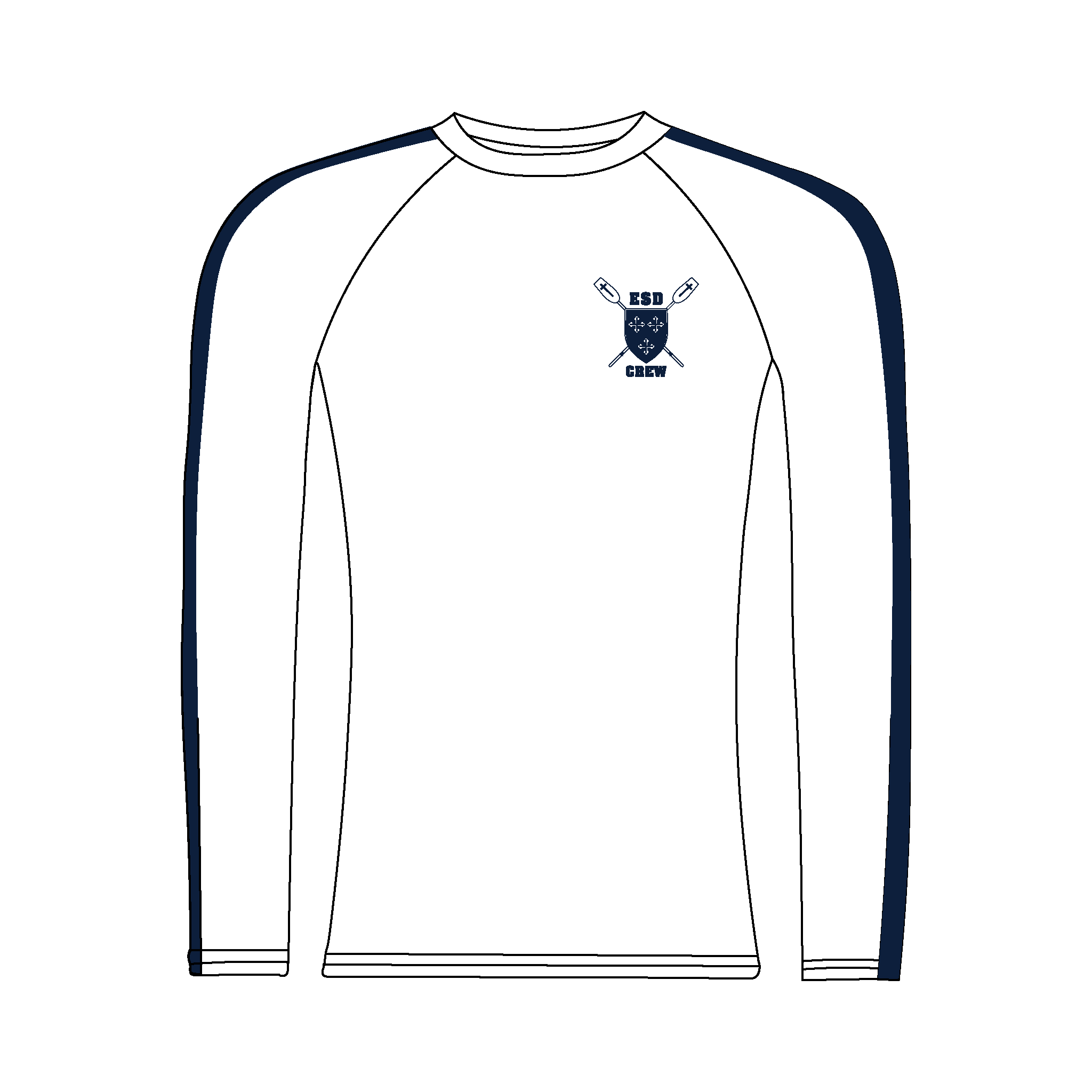 ESD Rowing Club Racing Long Sleeve Baselayer