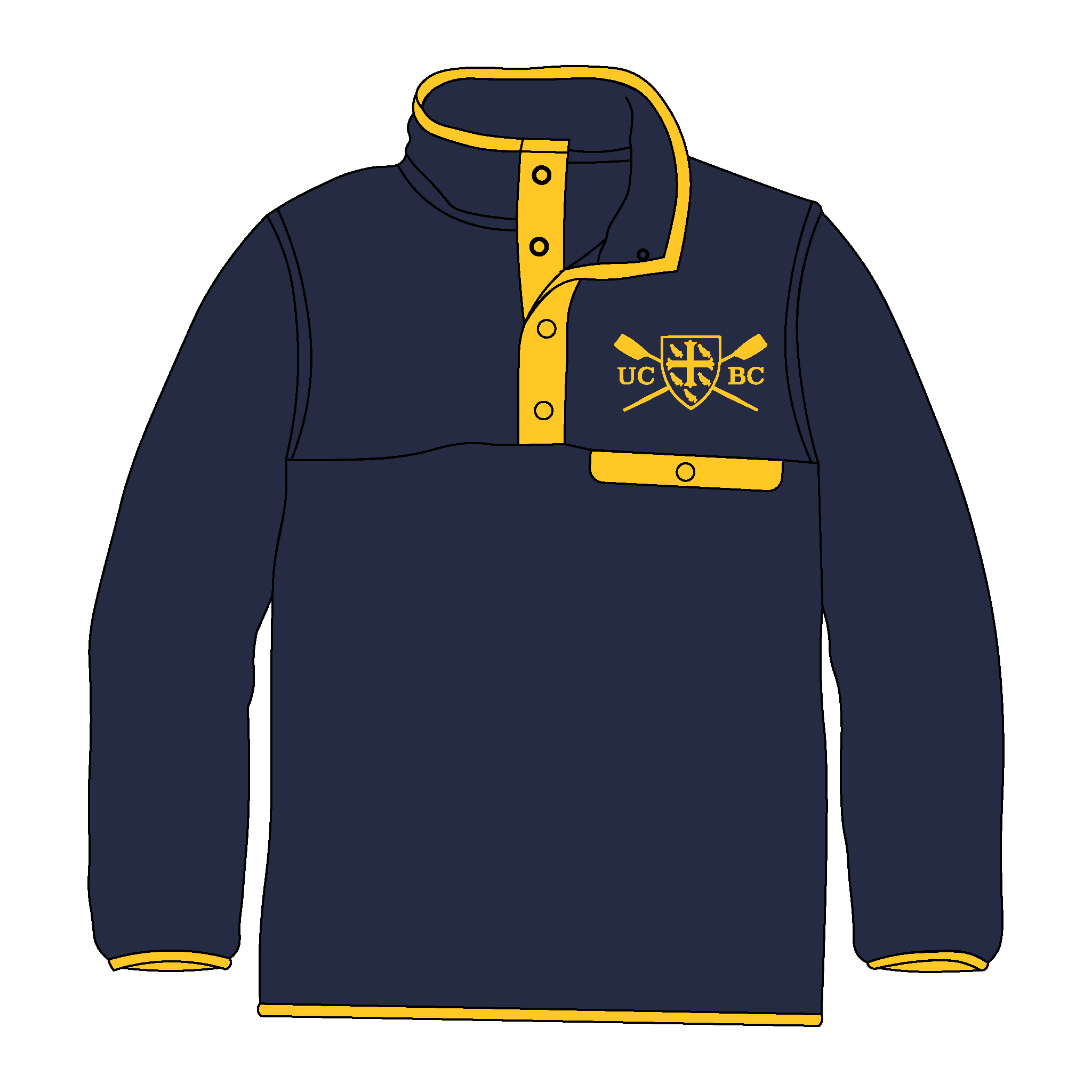 University College (Oxford) BC Pocket Fleece