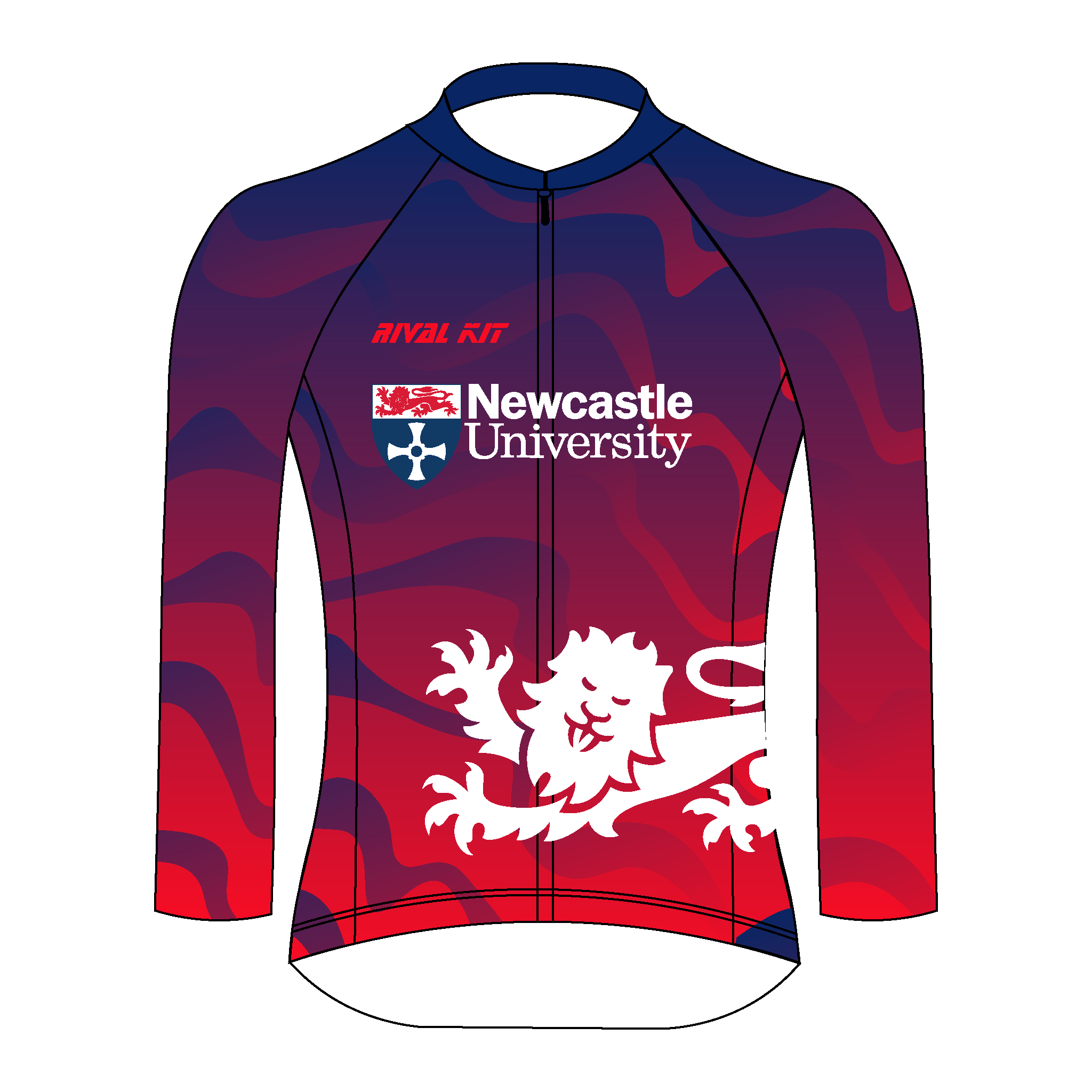 Newcastle University Triathlon Club Long Sleeve Cycling Jersey