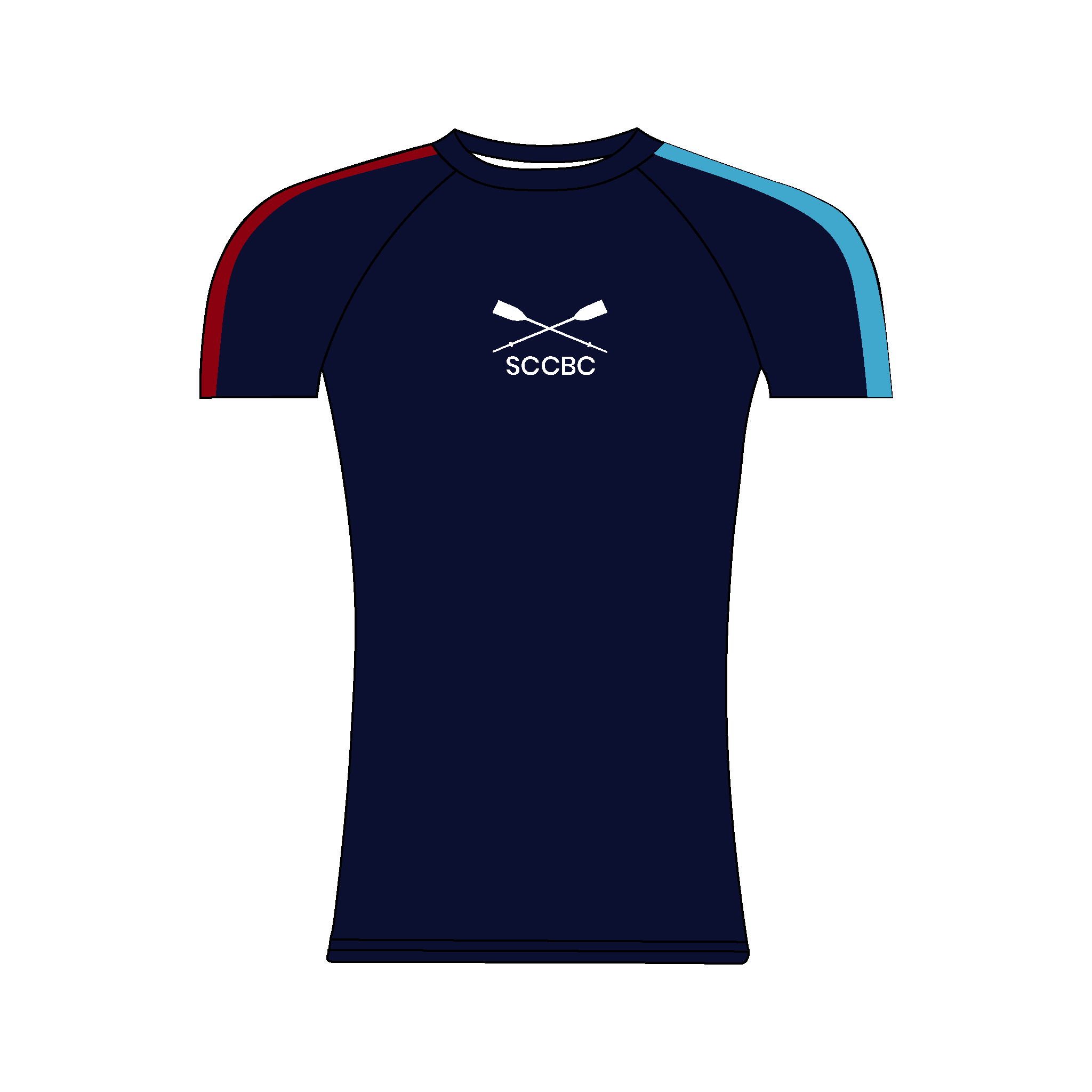 St Catherine's College BC Short Sleeve Base-Layer - 1