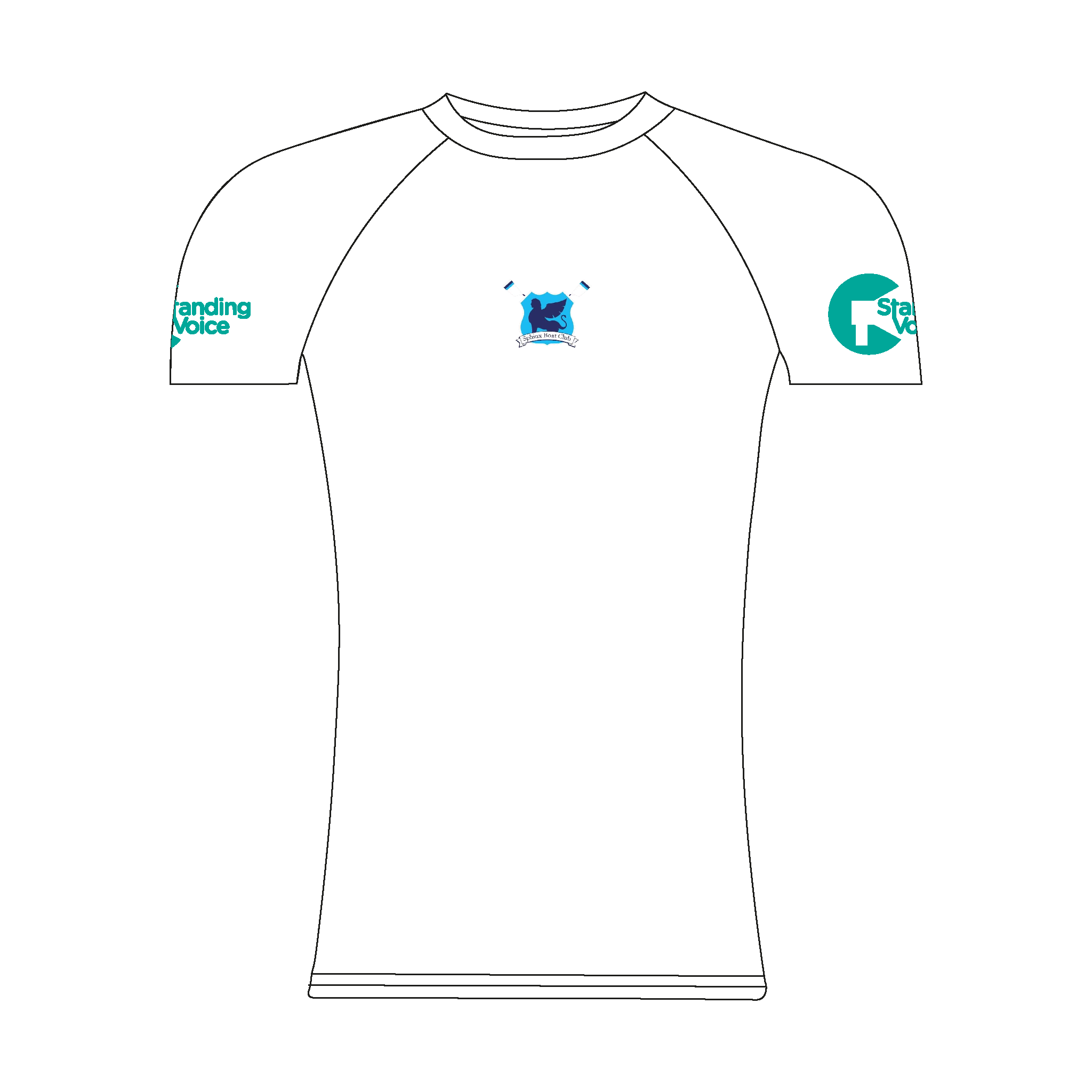 Sphinx Boat Club Short Sleeve Base-Layer