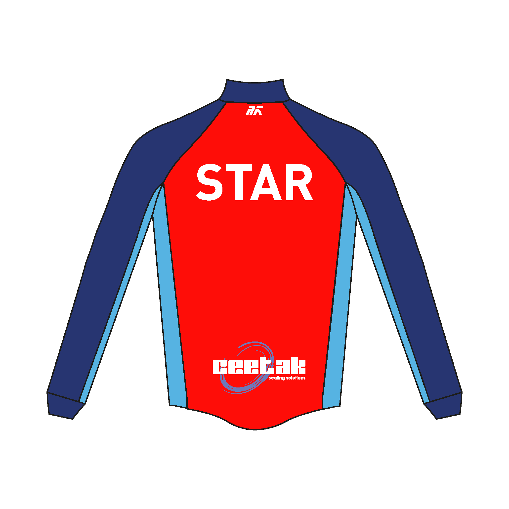 Star Rowing Club Thermal Splash Jacket