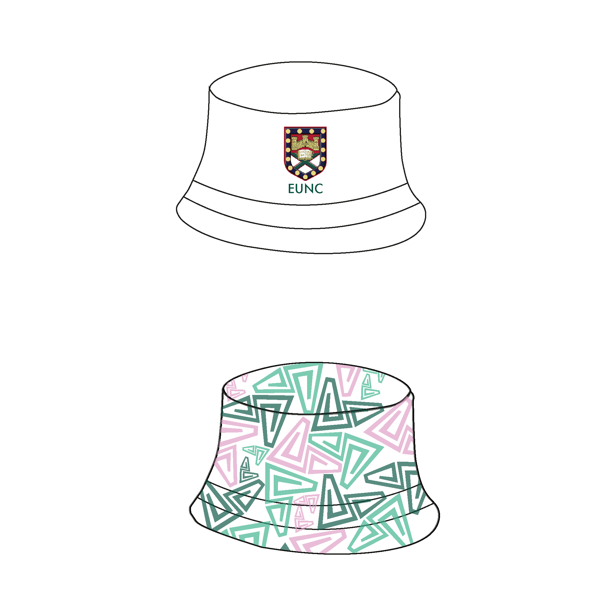 Exeter University Netball Club Reversible Bucket Hat