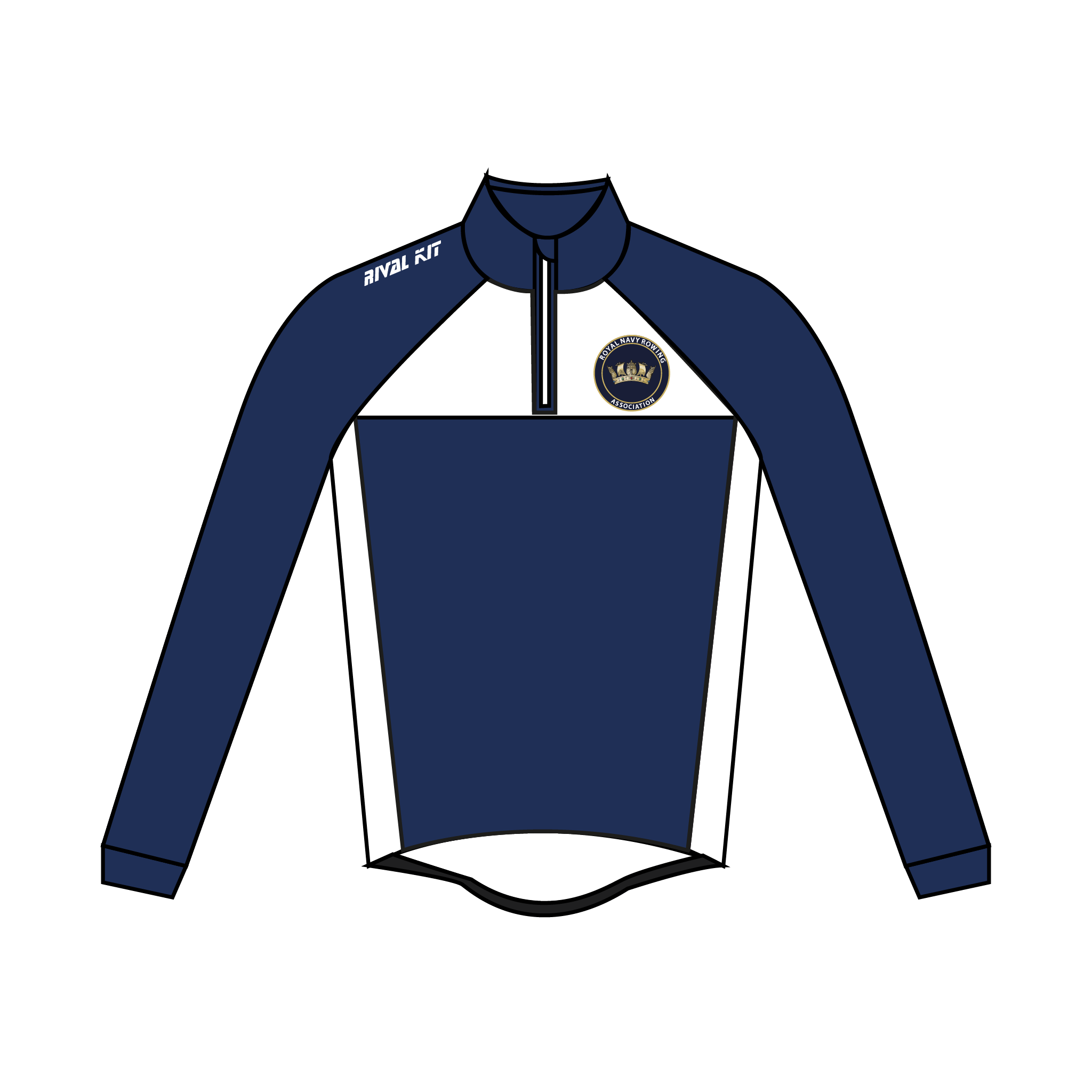 Royal Navy Rowing Association Thermal Splash Jacket