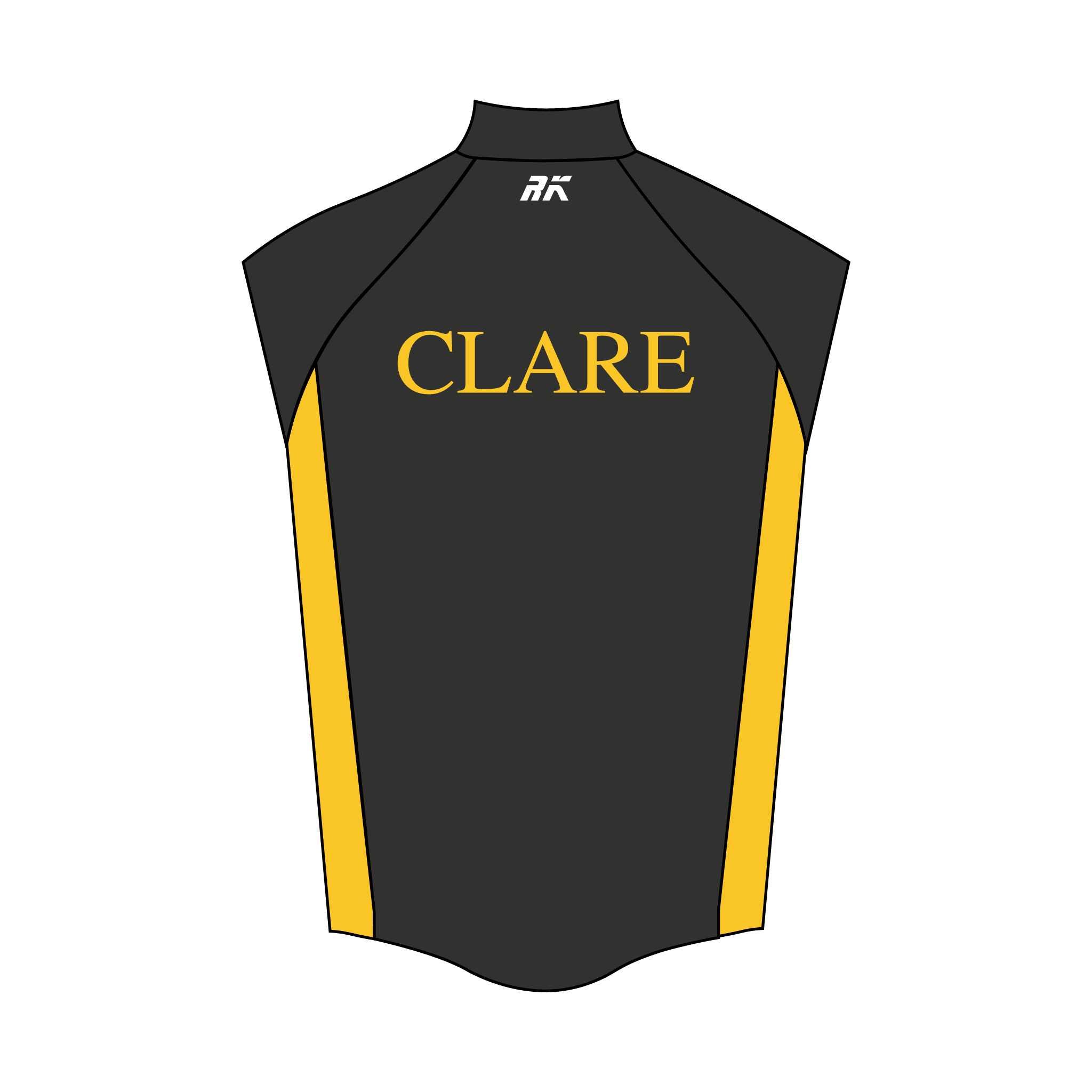Clare College Cambridge Boat Club Thermal Gilet