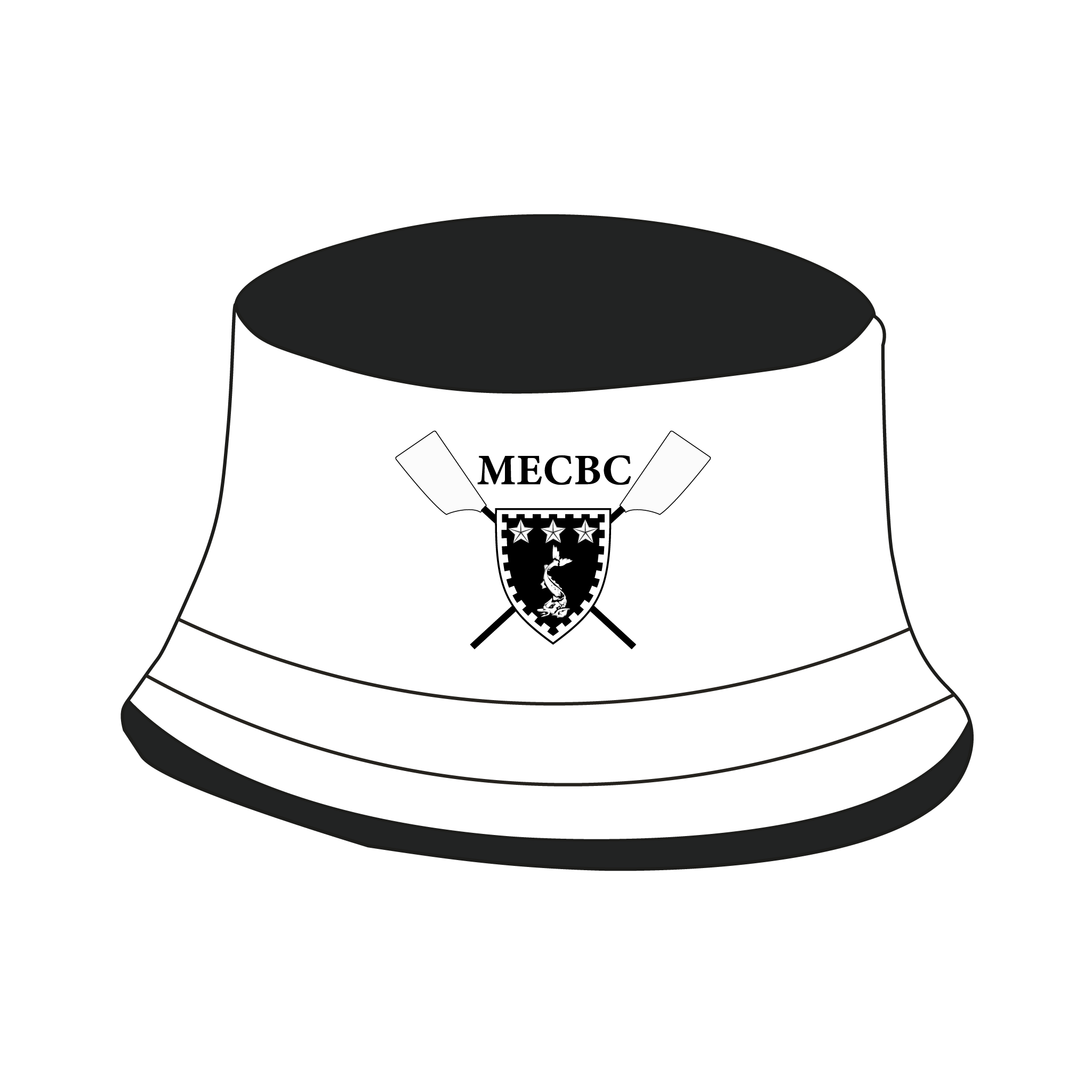 Murray Edwards College Boat Club Reversible Bucket Hat