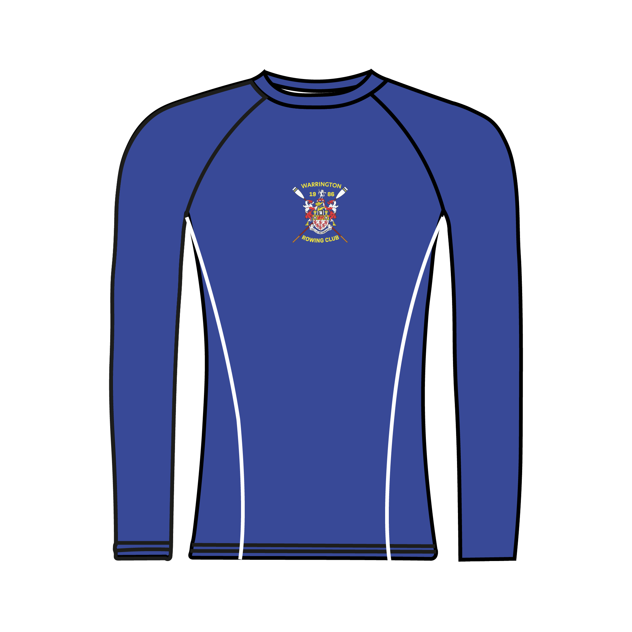 Warrington Rowing Club Long Sleeve Base Layer