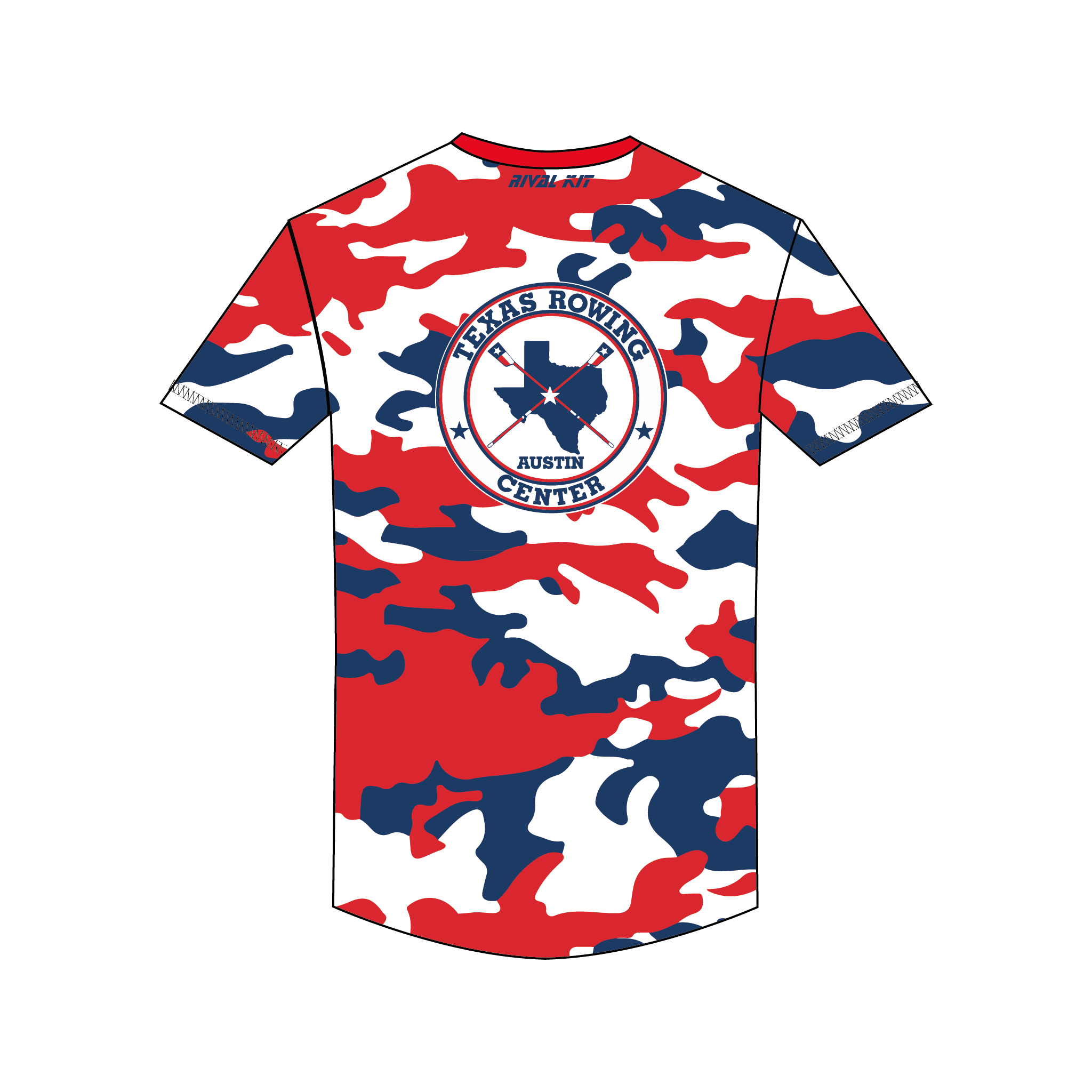 Texas Rowing Center Bespoke Gym T-Shirt