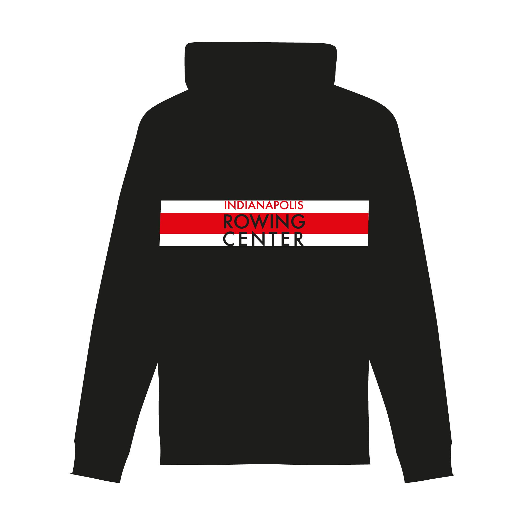 Indianapolis Rowing Center Stripe Hoodie