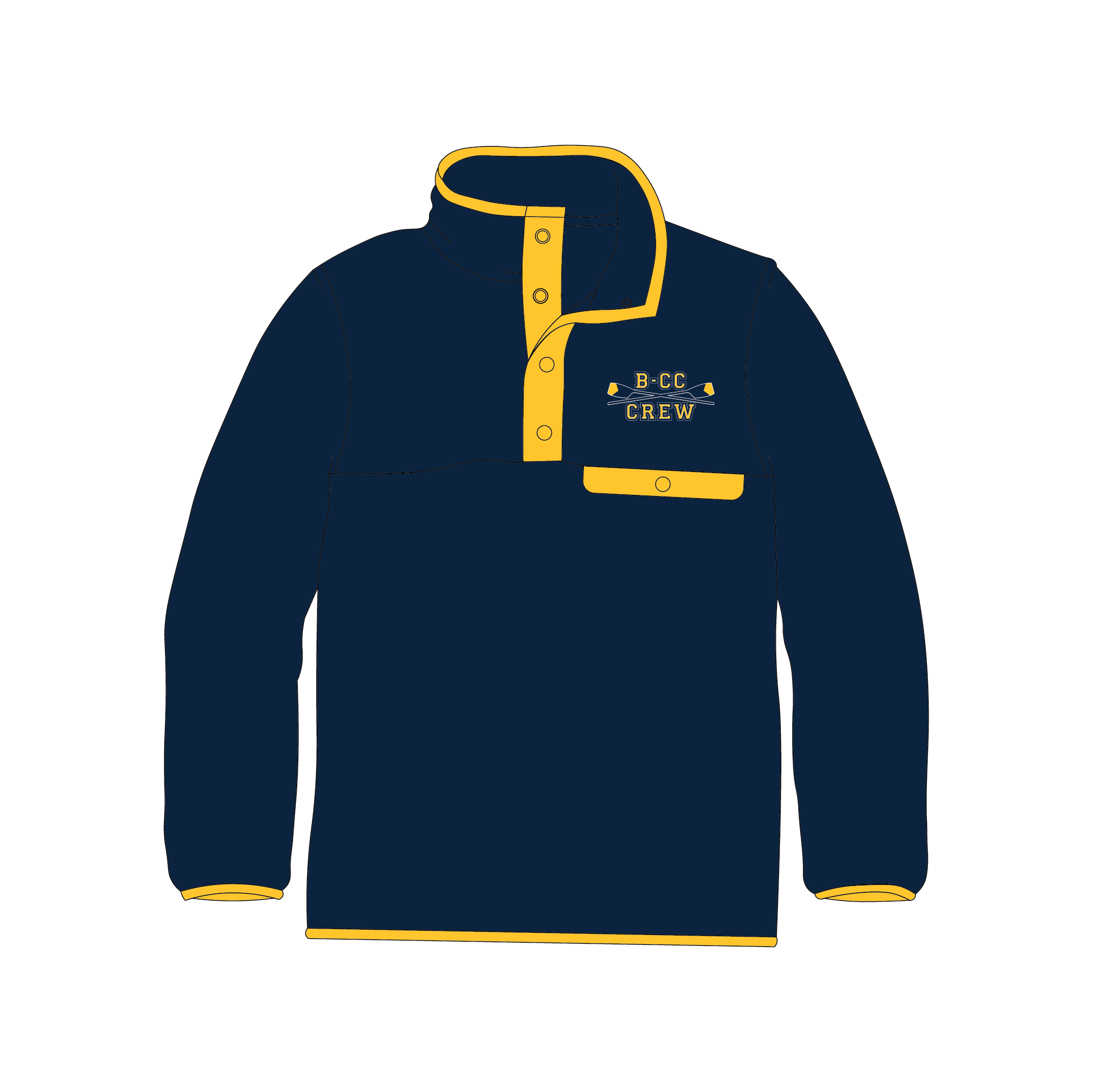 B-CC Crew Pocket Fleece 1
