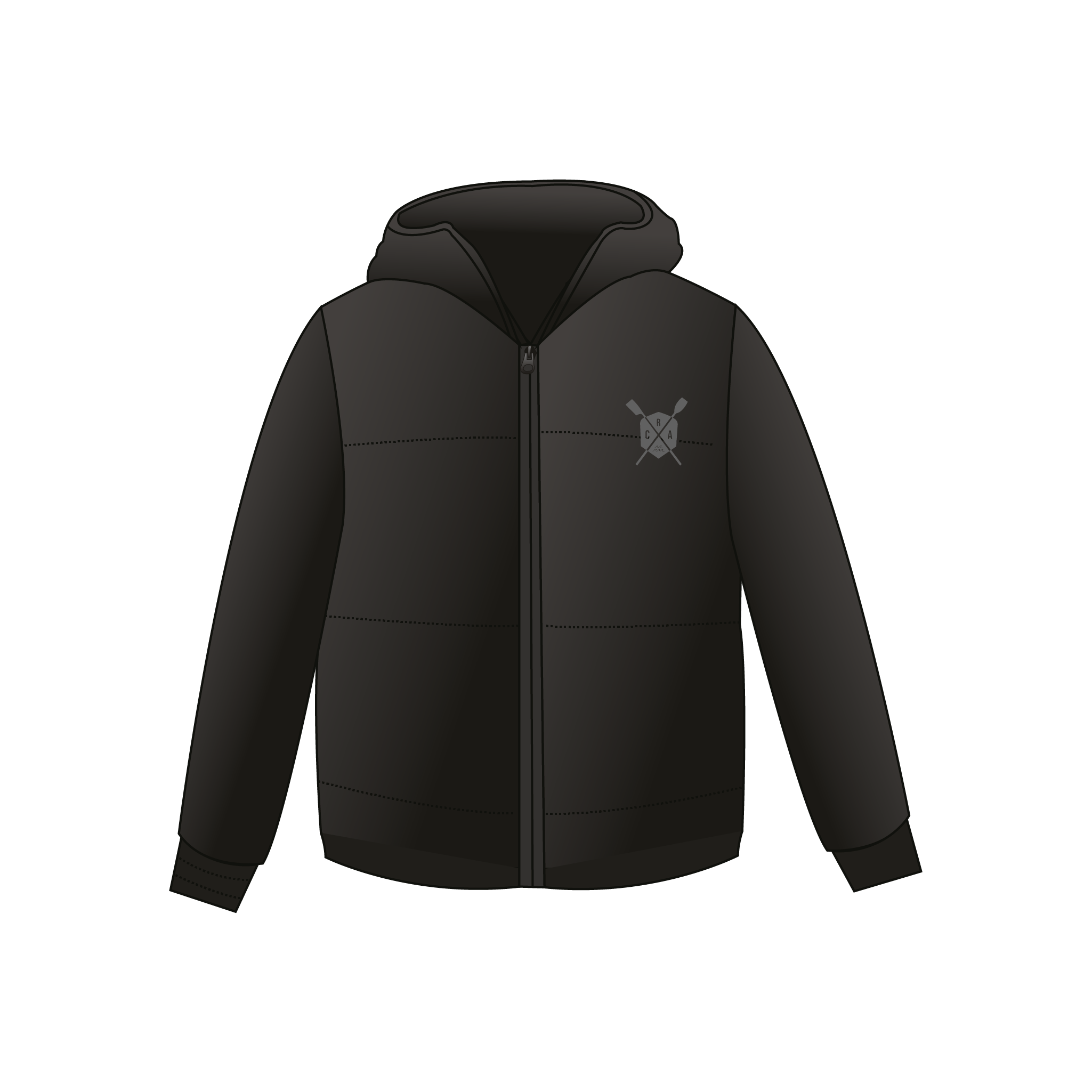 Coastal Rowing Academy Puffa Jacket