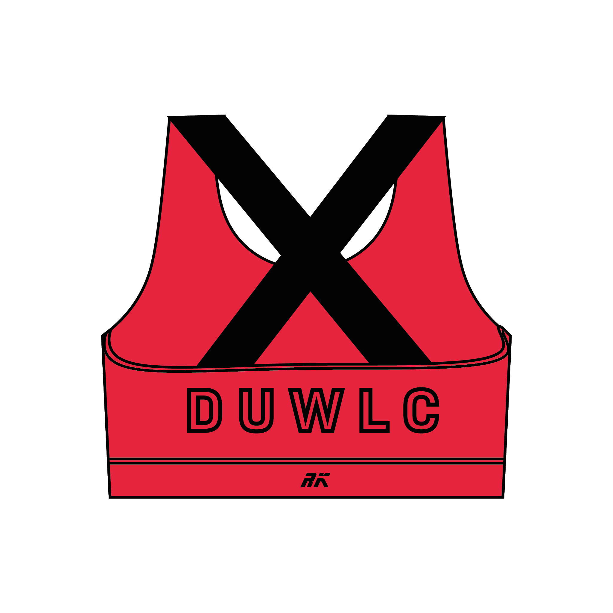 Dundee University Weight Lifting Club Sports Bra