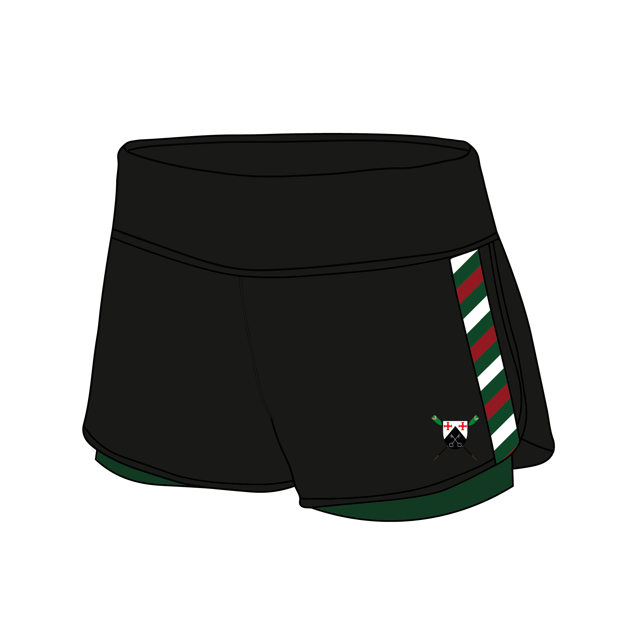 St. Aidan's Boat Club Female Gym Shorts
