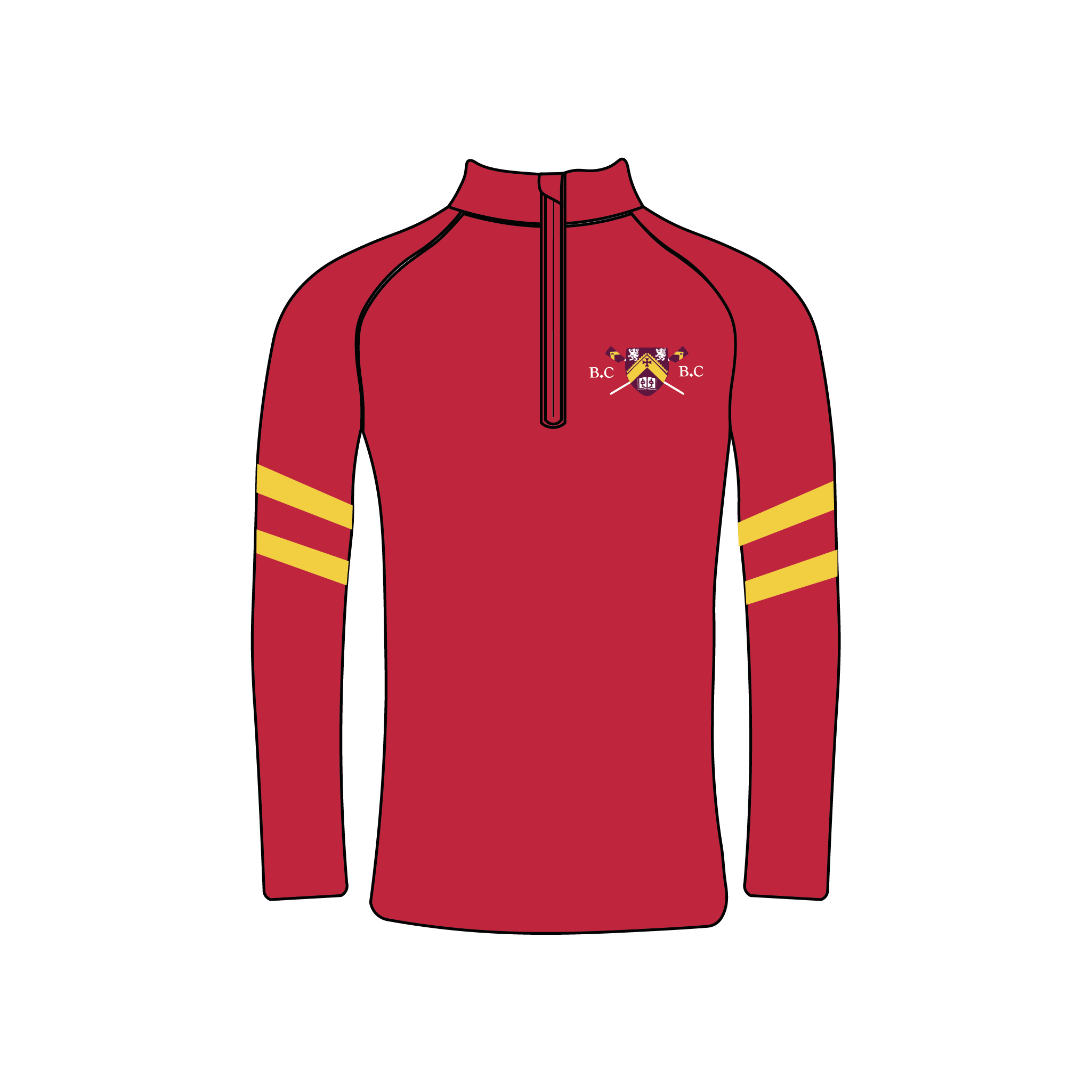 Butler College Boat Club Bespoke Q-Zip