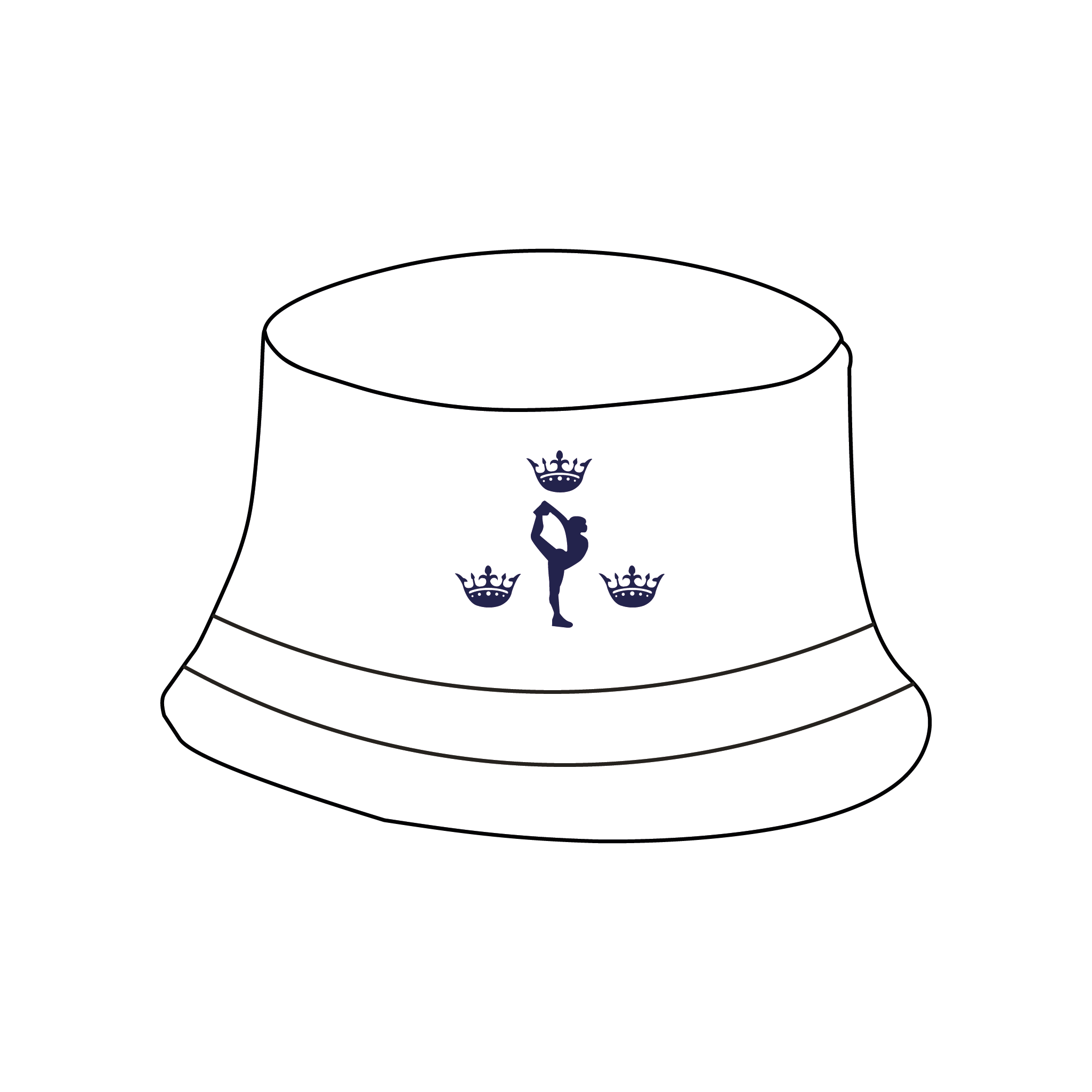 Oxford Sirens Cheerleading Reversible Bucket Hat