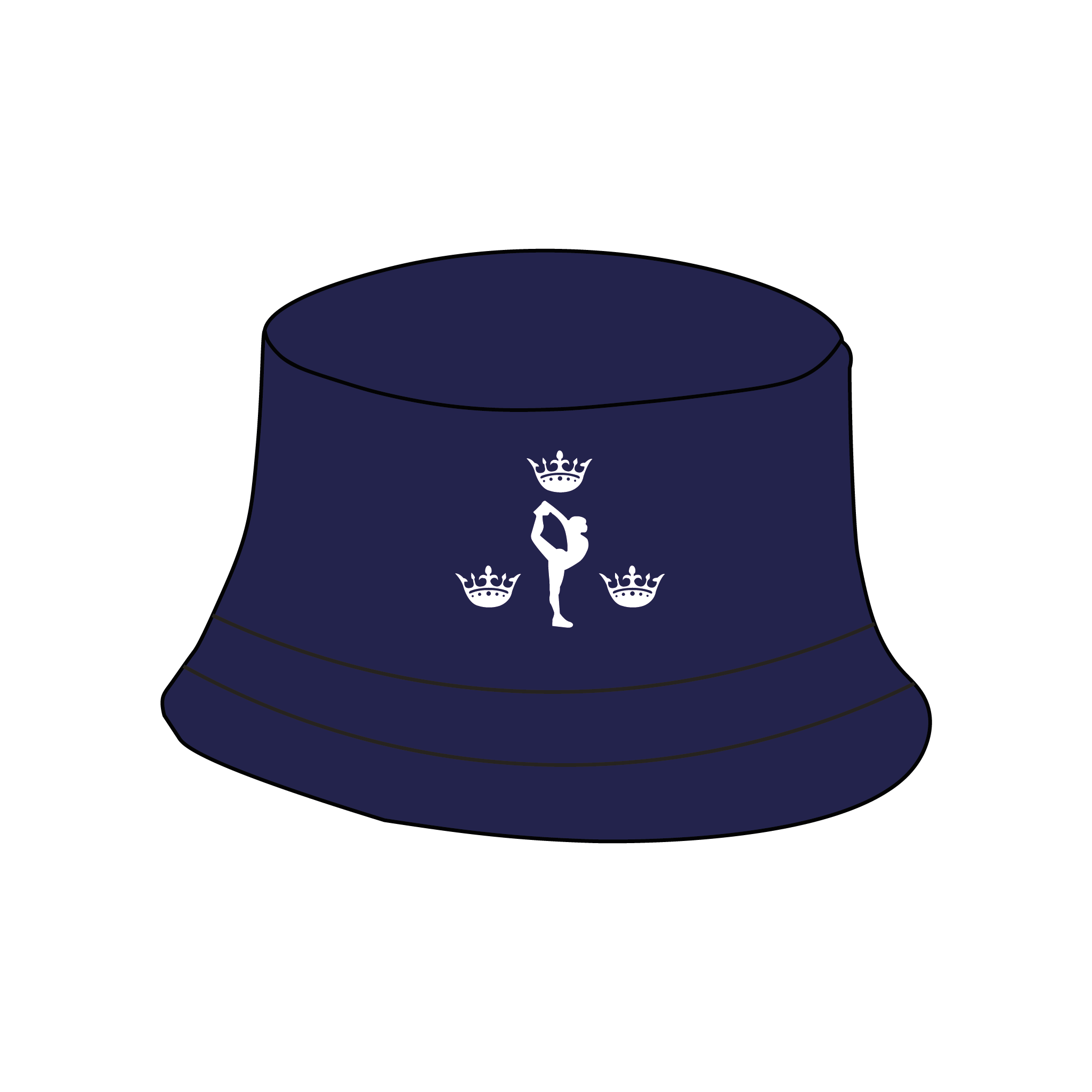 Oxford Sirens Cheerleading Reversible Bucket Hat