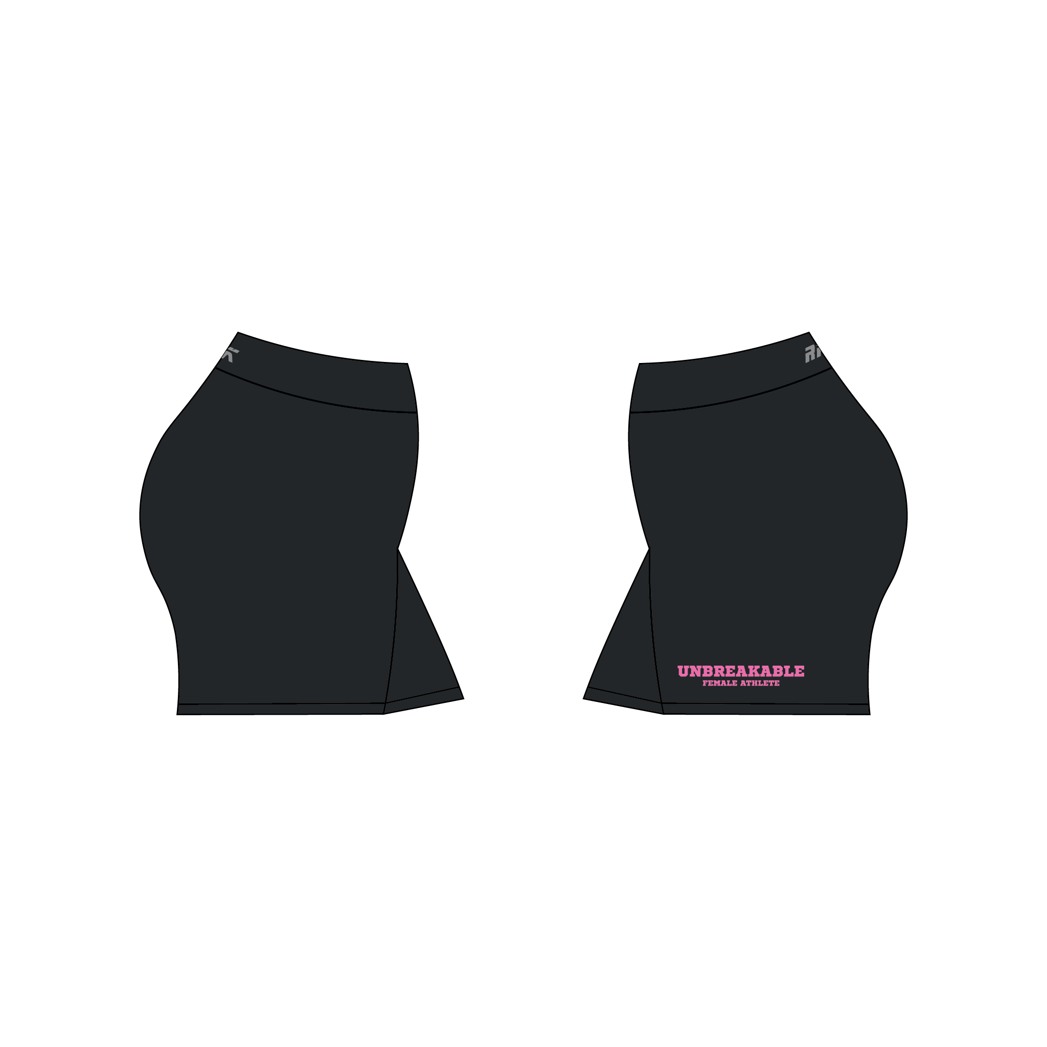 Unbreakable Female Athlete Rowing Shorts