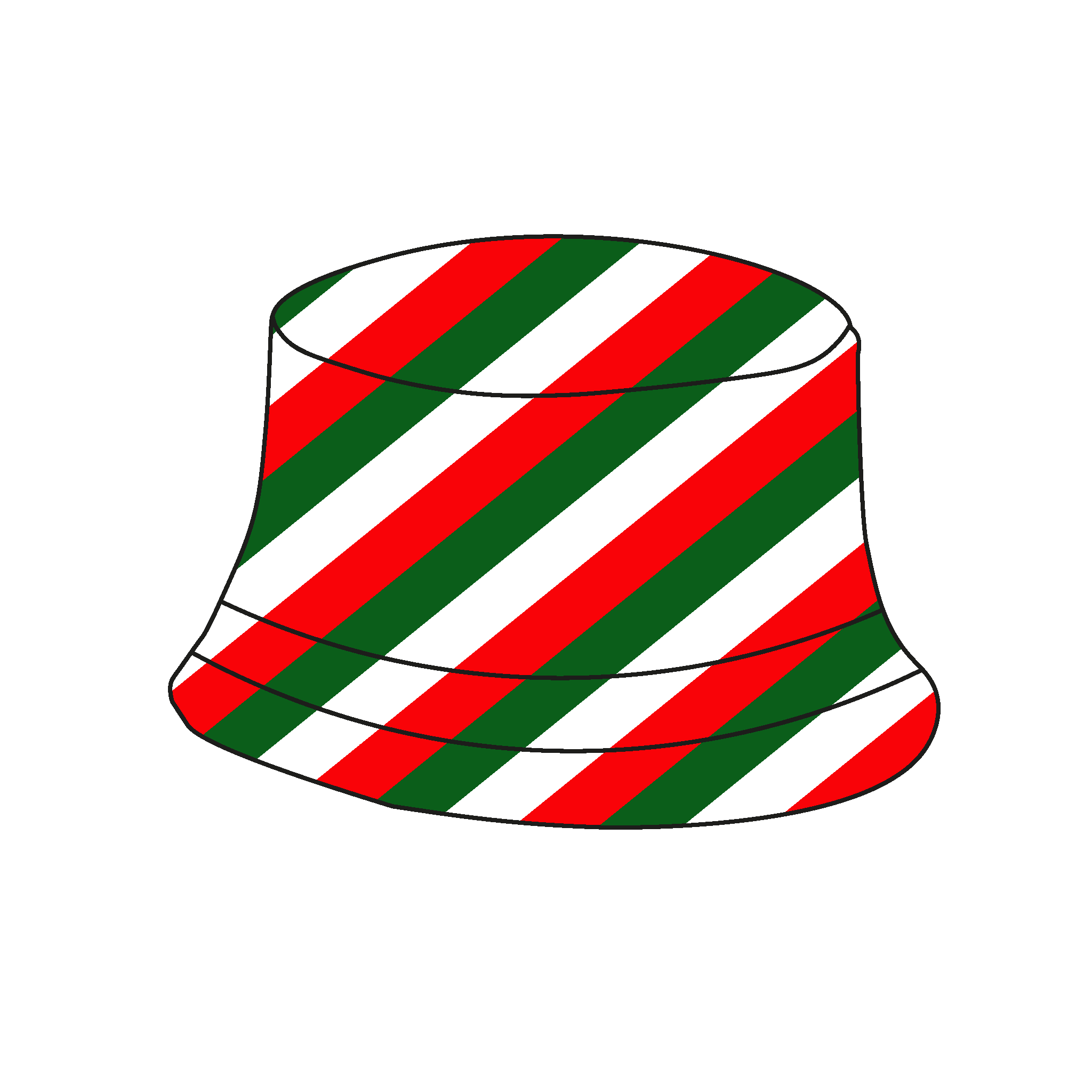 Jesus College Boat Club Reversible Bucket Hat