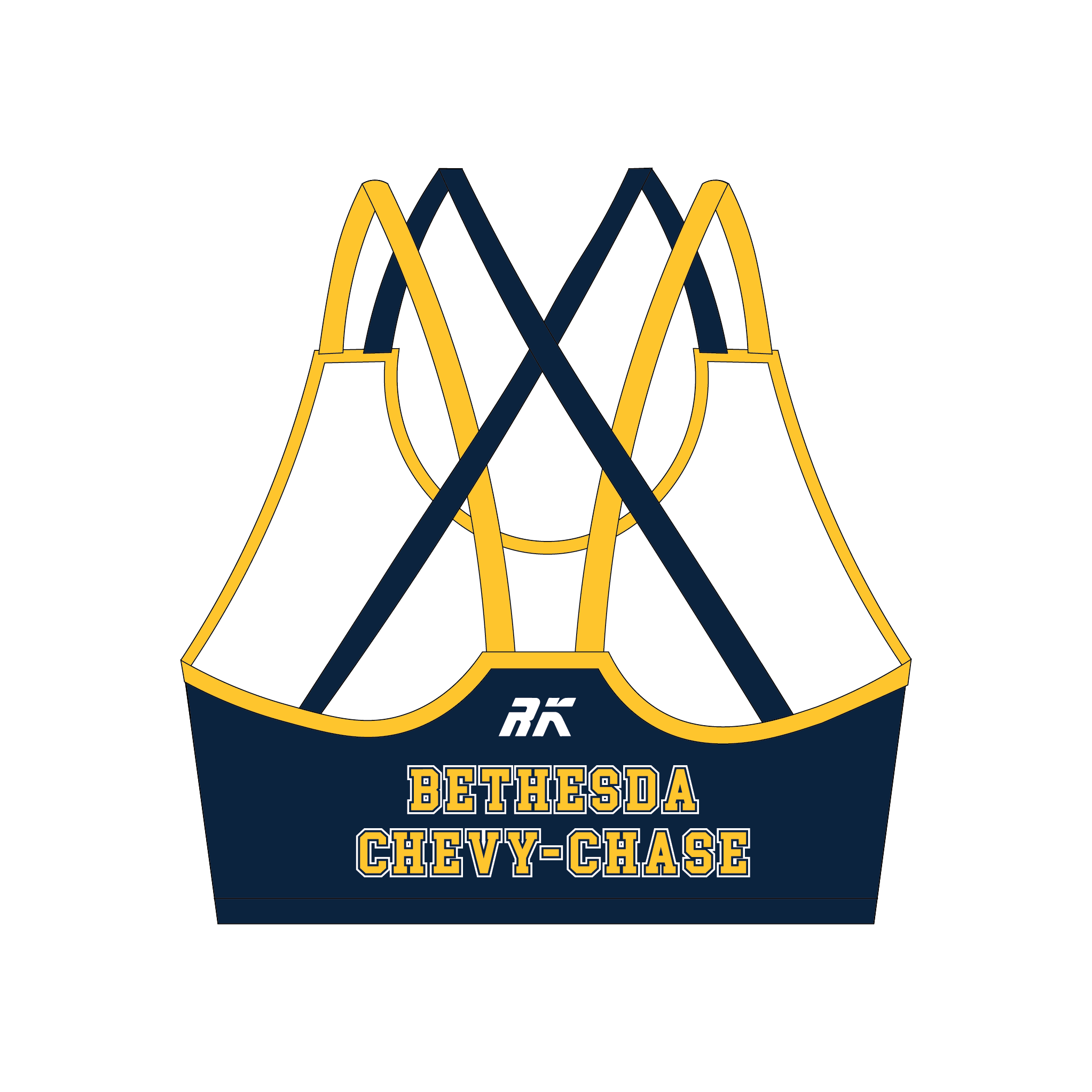 B-CC Crew Strappy Sports Bra