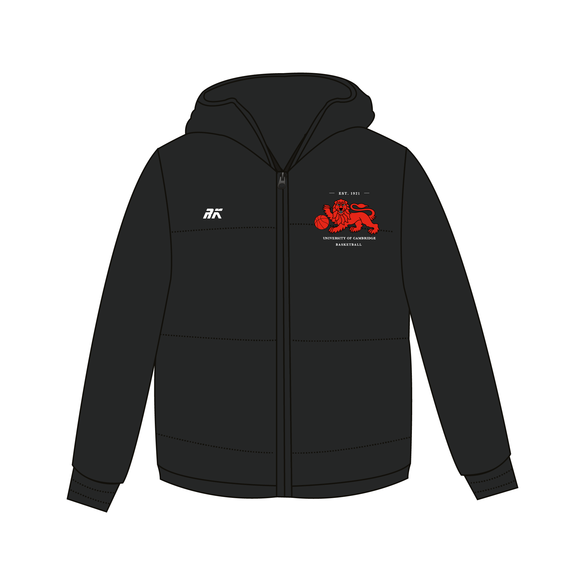 Cambridge University Basketball Club Puffa Jacket
