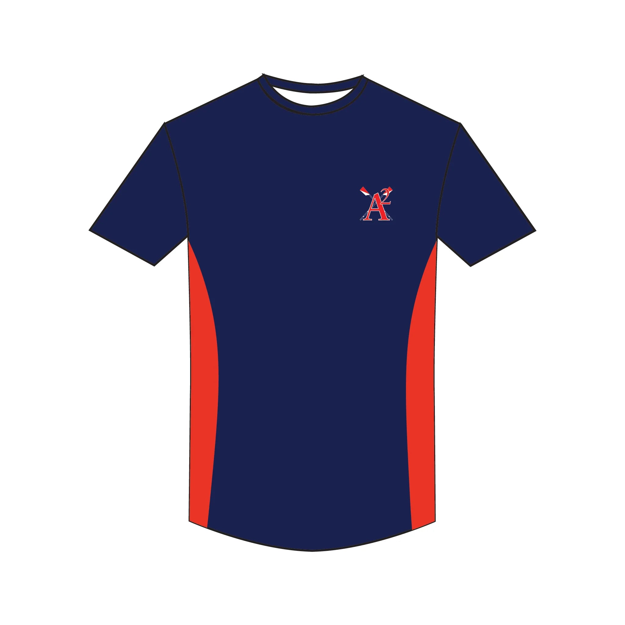 Ann Arbor Rowing Club Bespoke Short sleeve Gym T-shirt