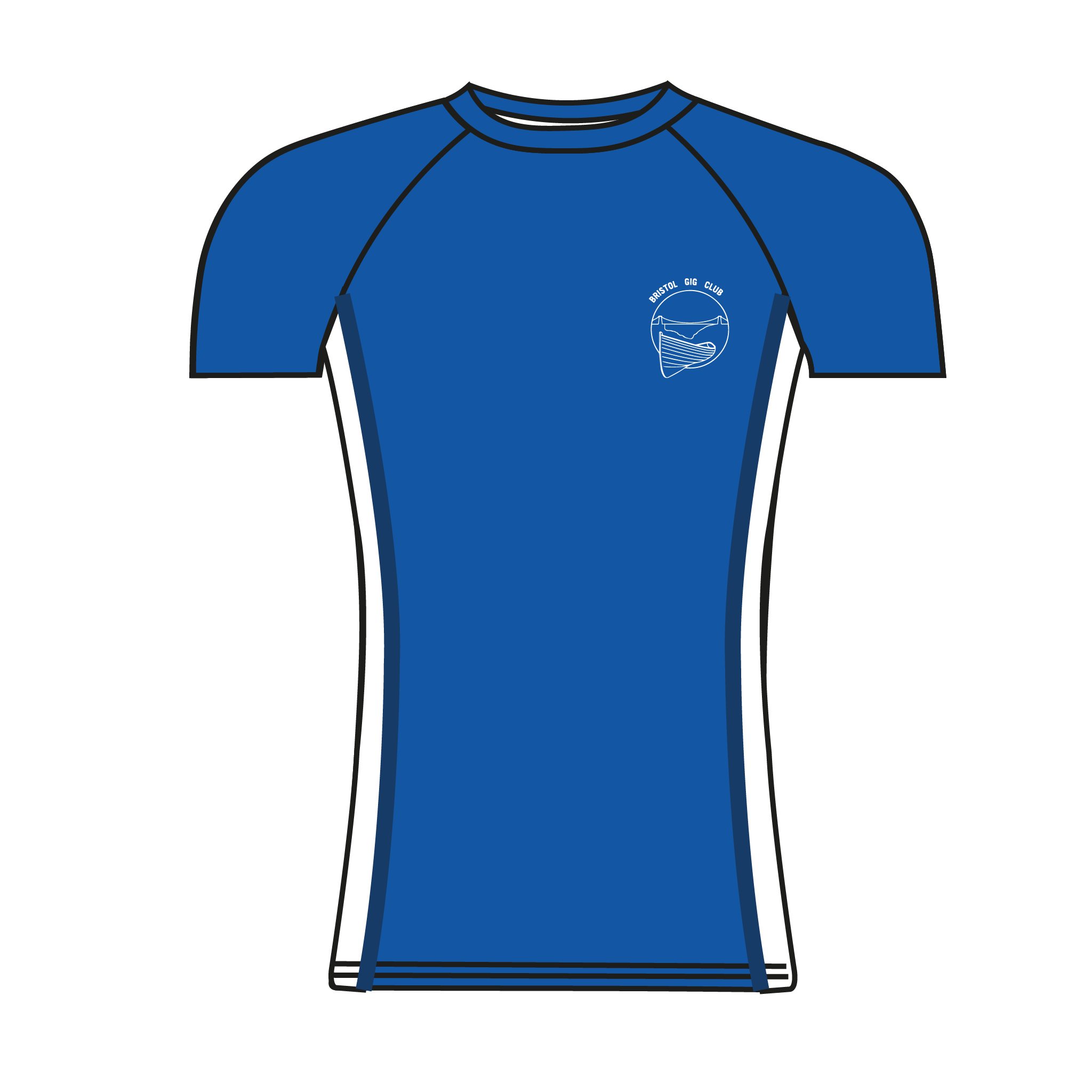Bristol Gig Club Short Sleeve Base Layer 2