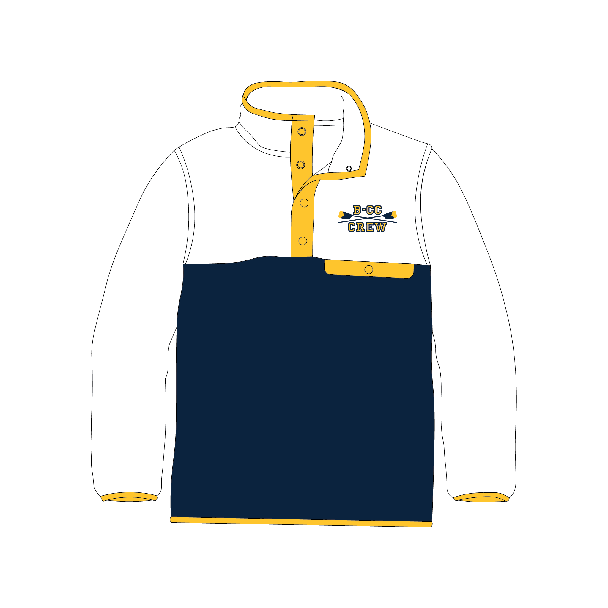 B-CC Crew Pocket Fleece 2