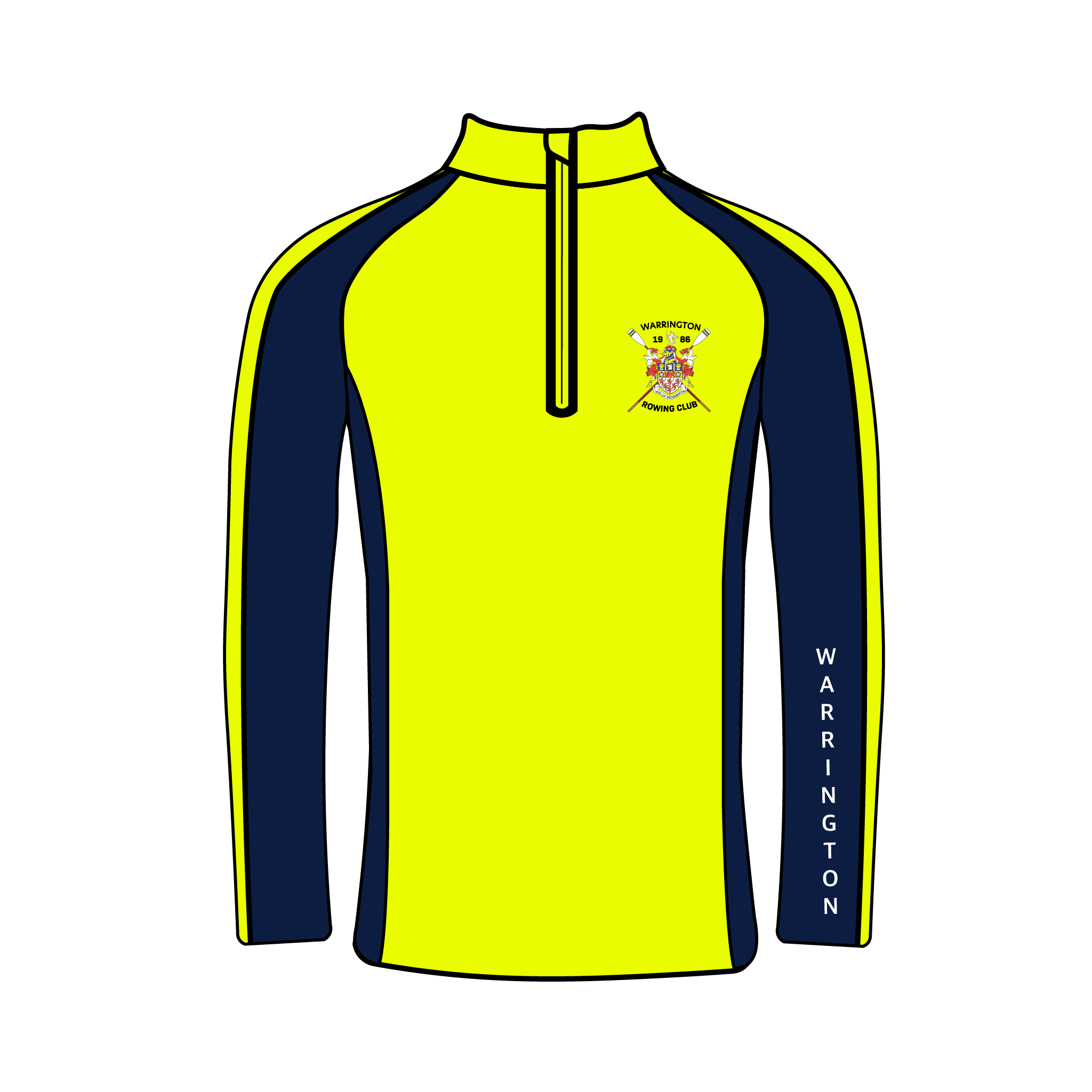Warrington Rowing Club Bespoke Q-Zip