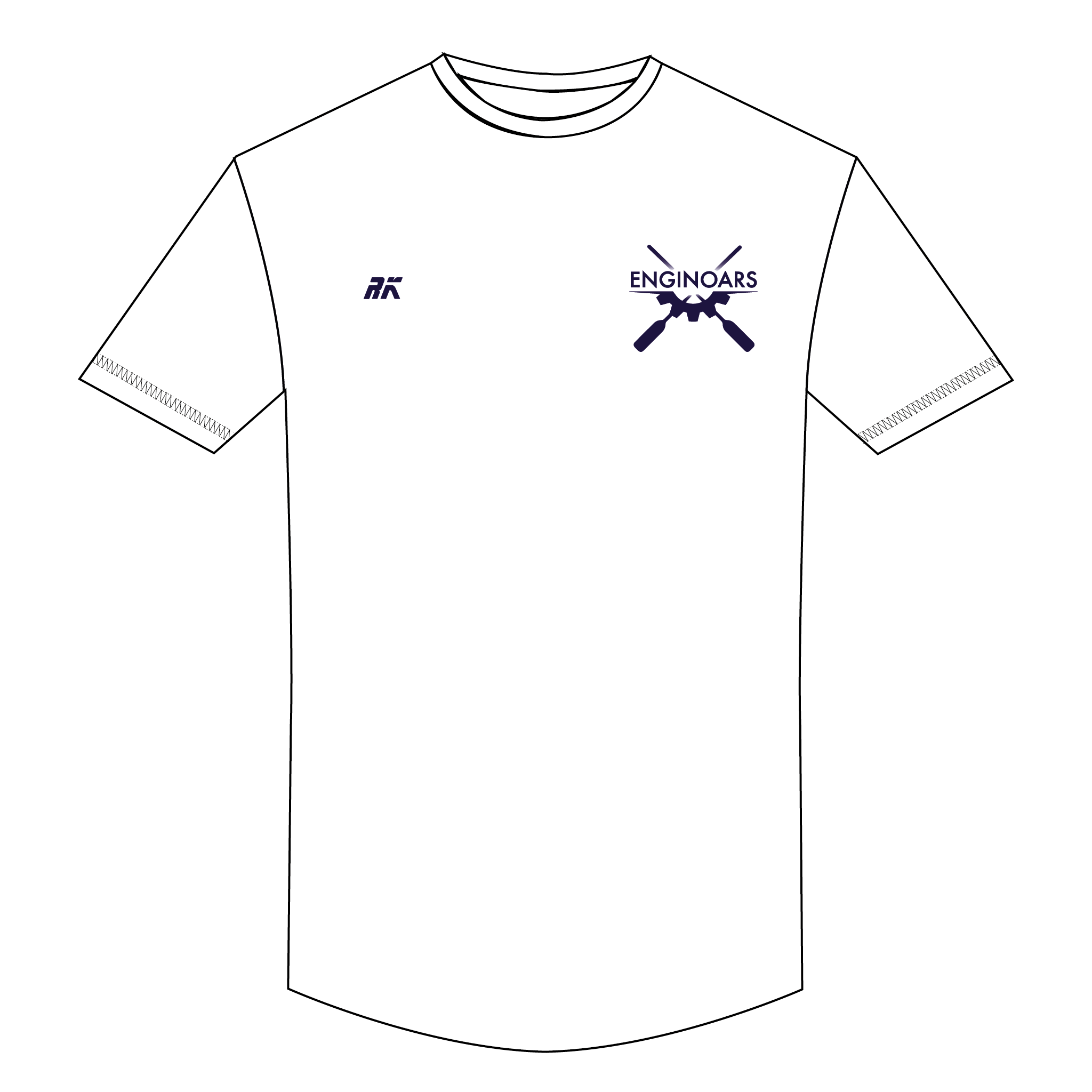 Enginoars Supporters Short Sleeve Gym T-Shirt