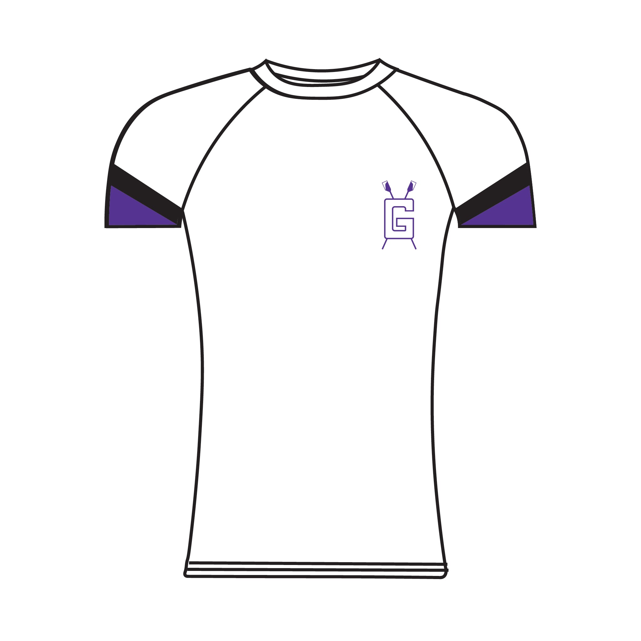 Gonzaga College High School Rowing Short Sleeve Base-Layer 1