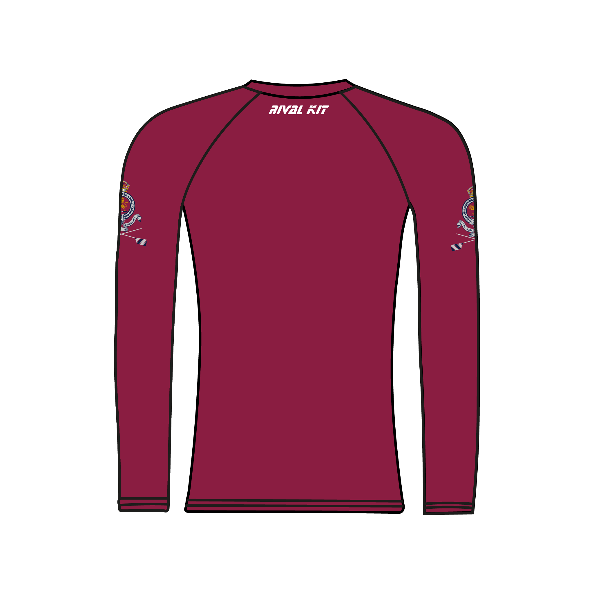 East India Club Rowing Club Long Sleeve Base Layer 2