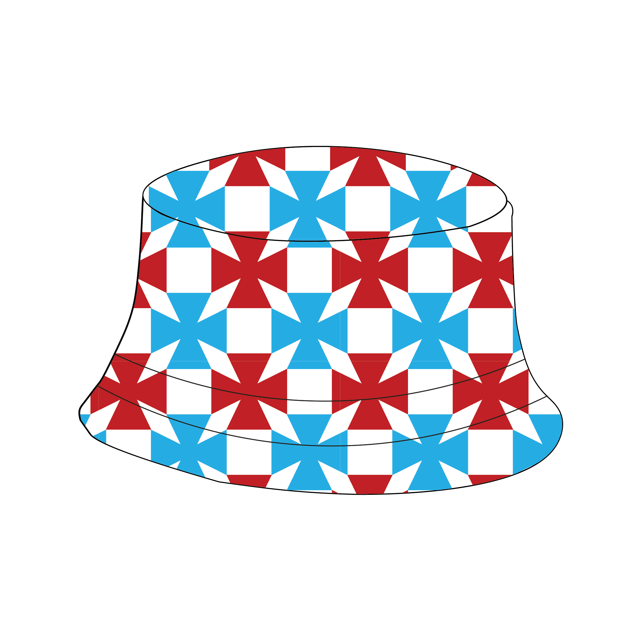 Radley College 3rd VIII Reversible Bucket Hat