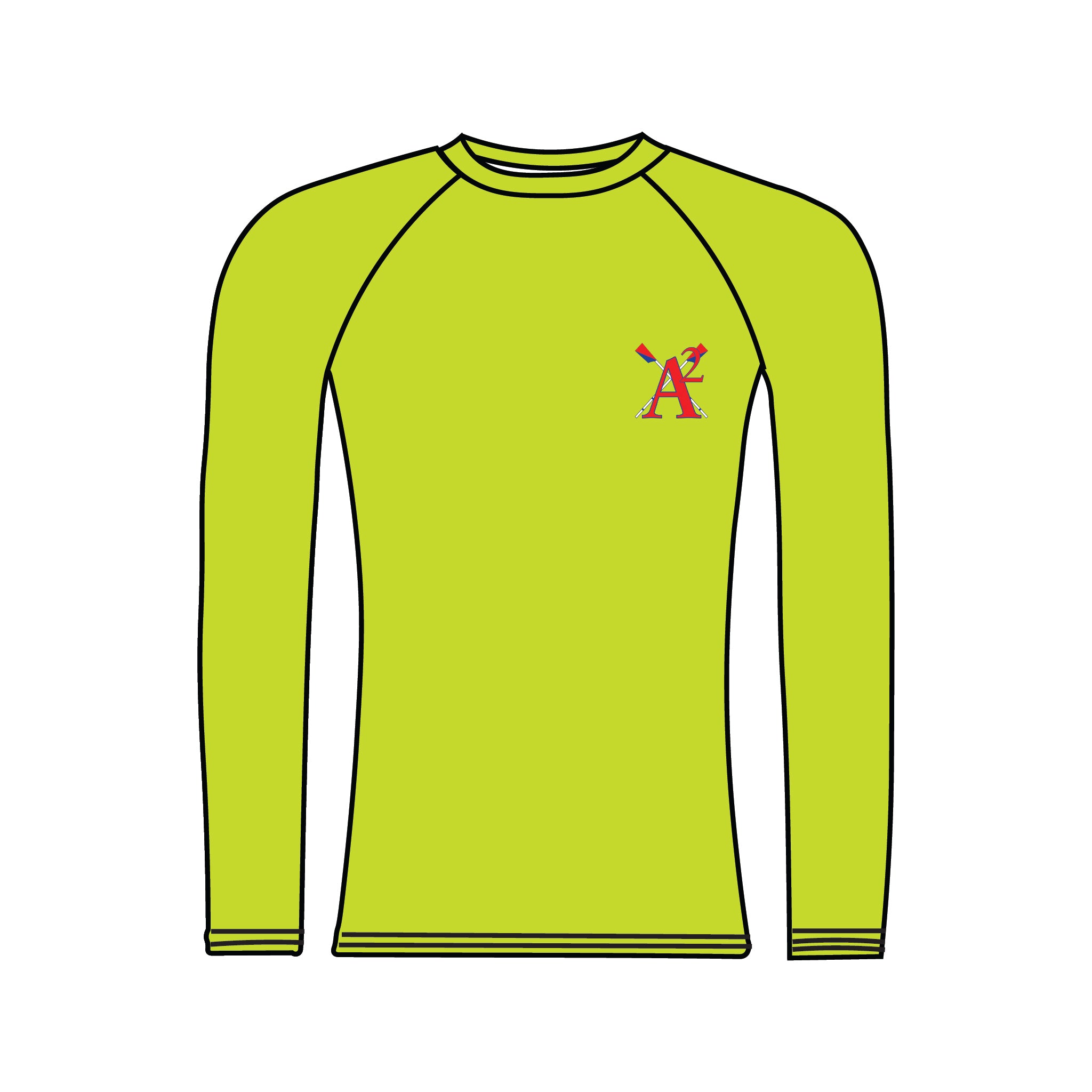 Ann Arbor Hi Vis Long Sleeve Base Layer