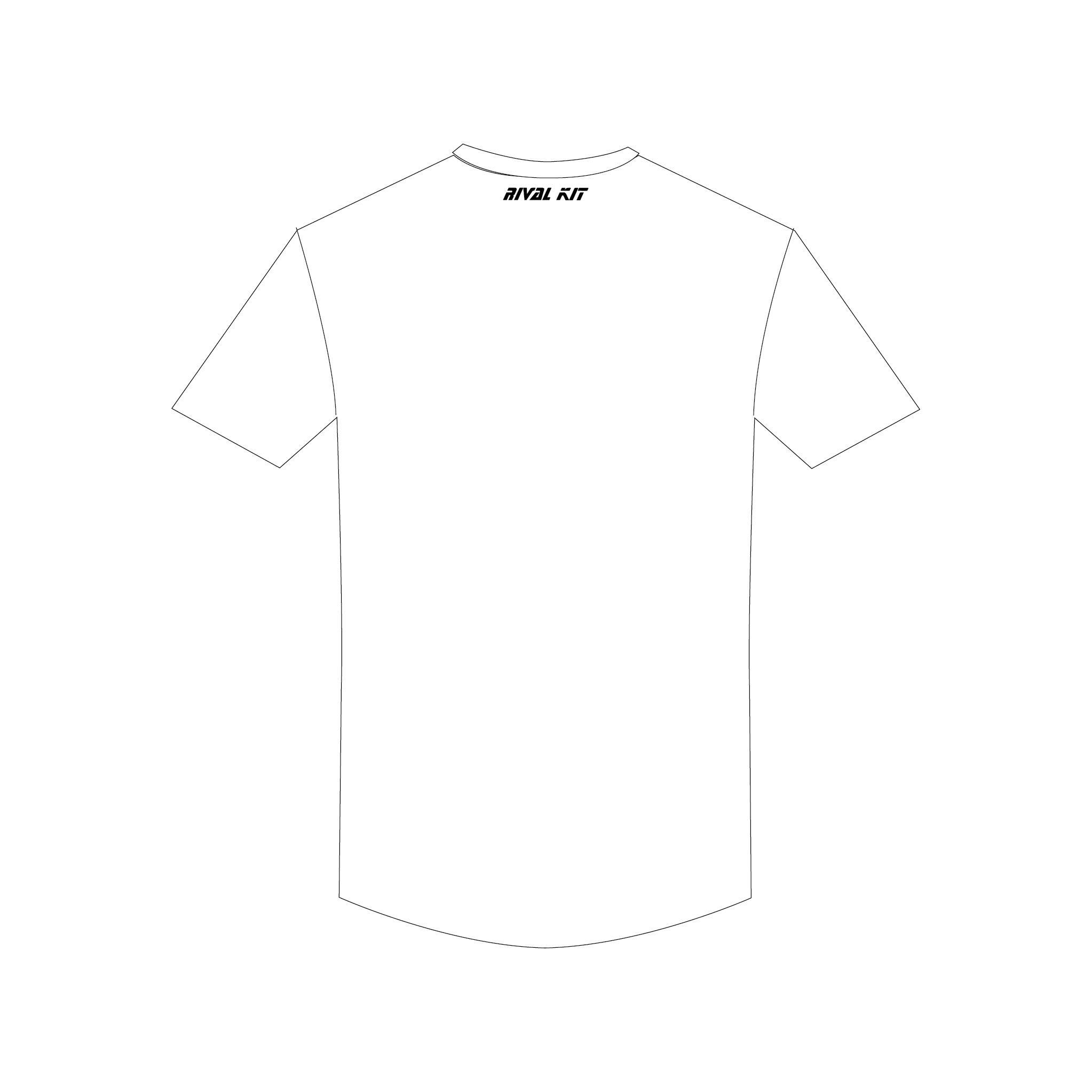 B-CC Crew White Casual T-Shirt
