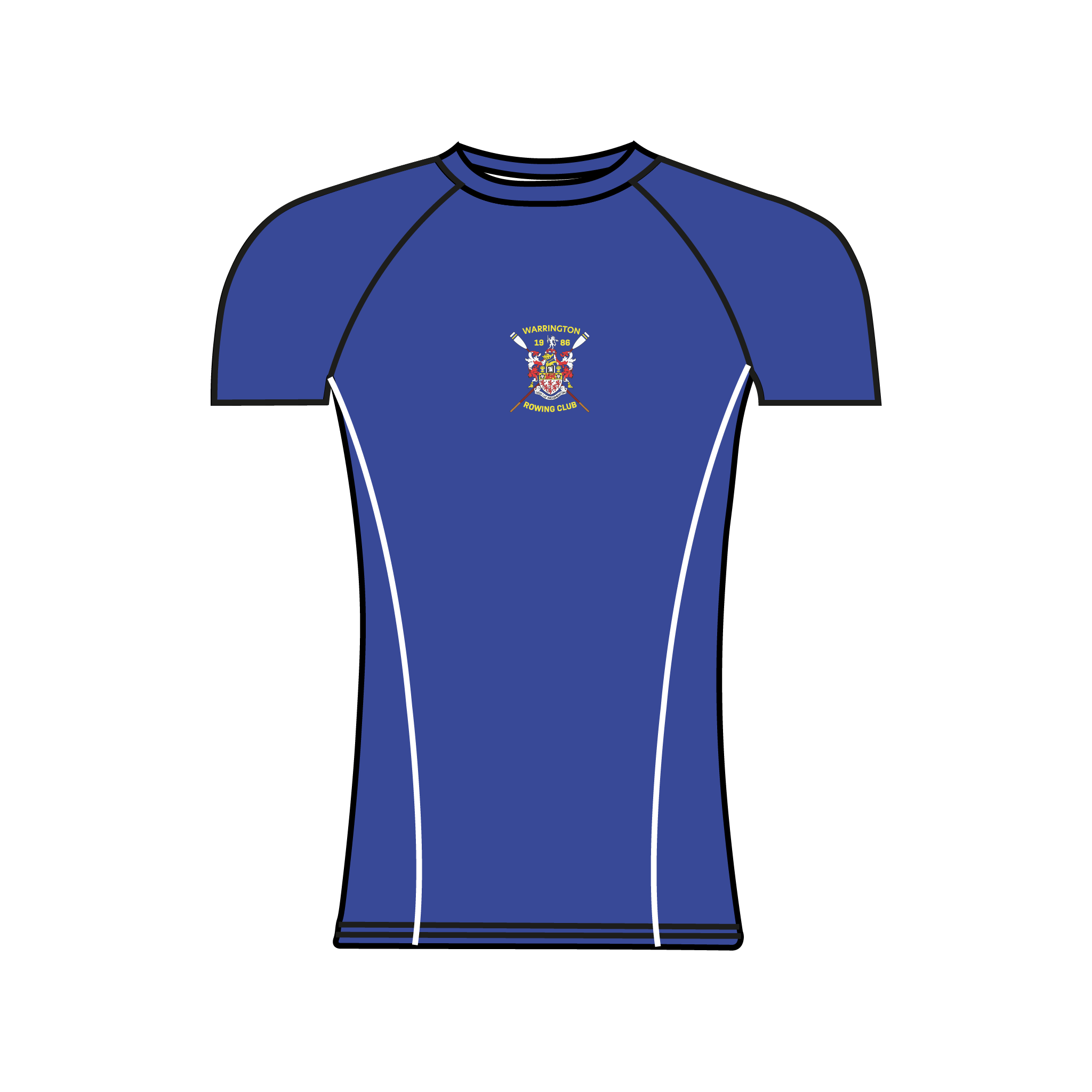 Warrington Rowing Club Short Sleeve Base Layer