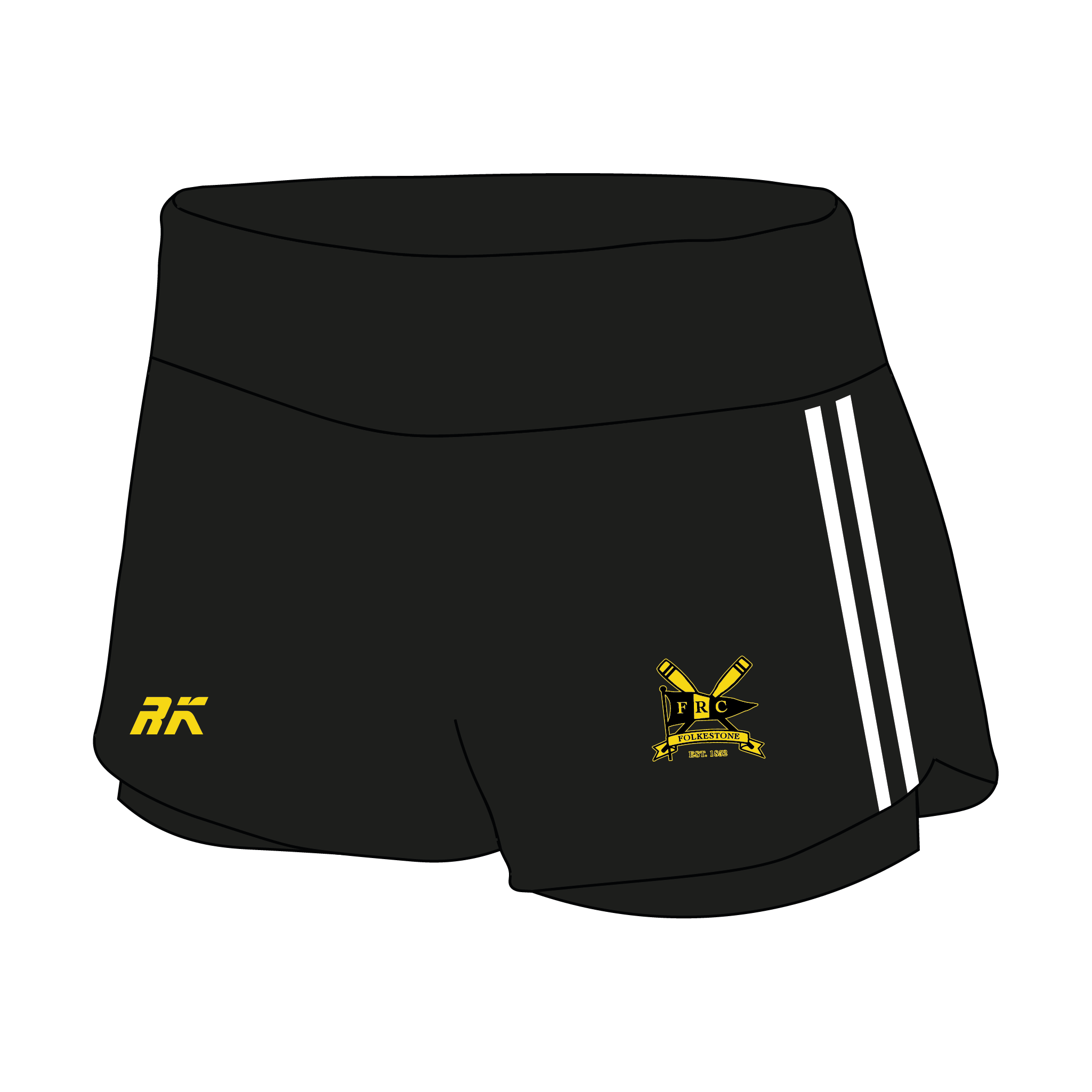 Folkestone Rowing Club Female Gym Shorts